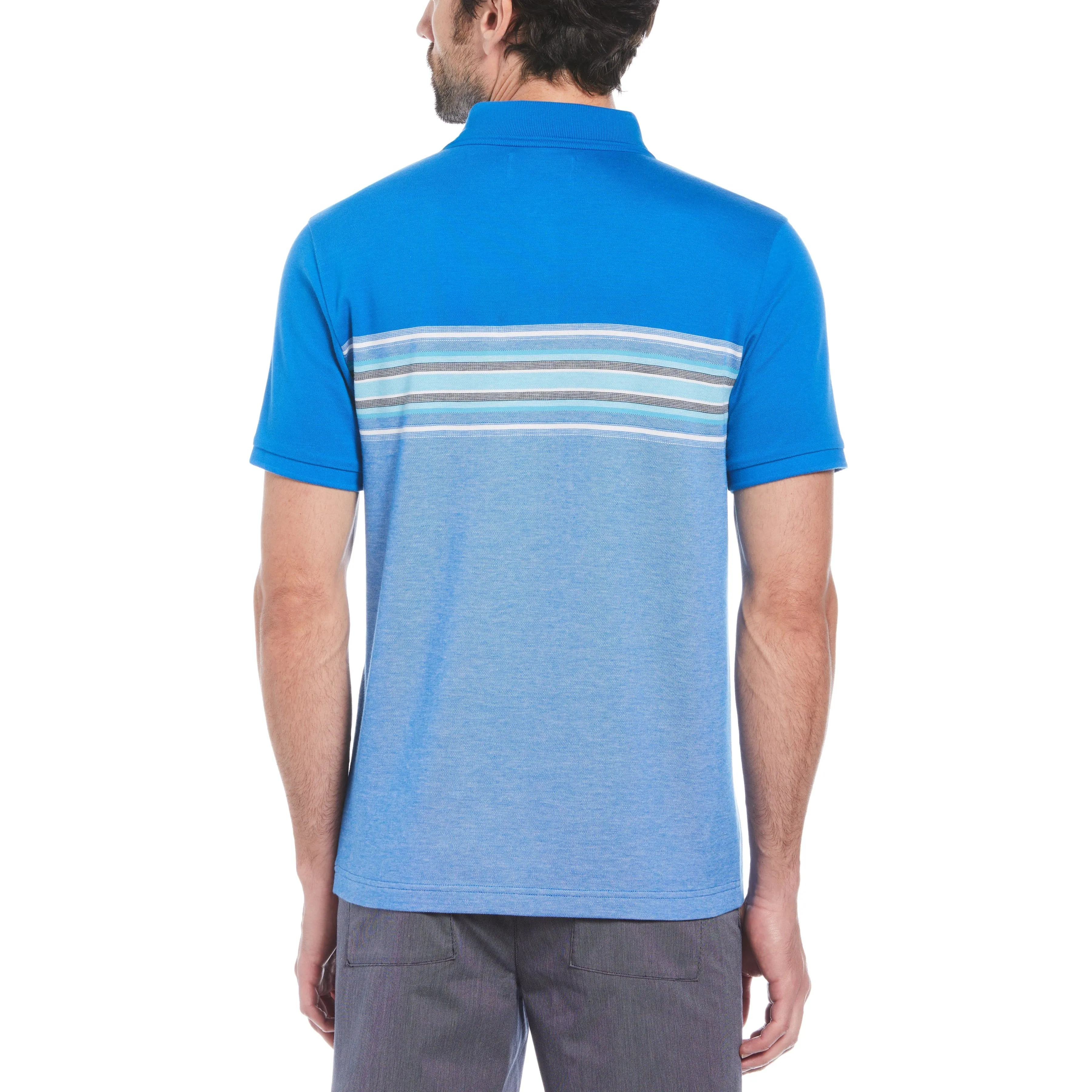 Pique Chest Stripe Birdseye Polo sold by Original Penguin product image thumbnail 2