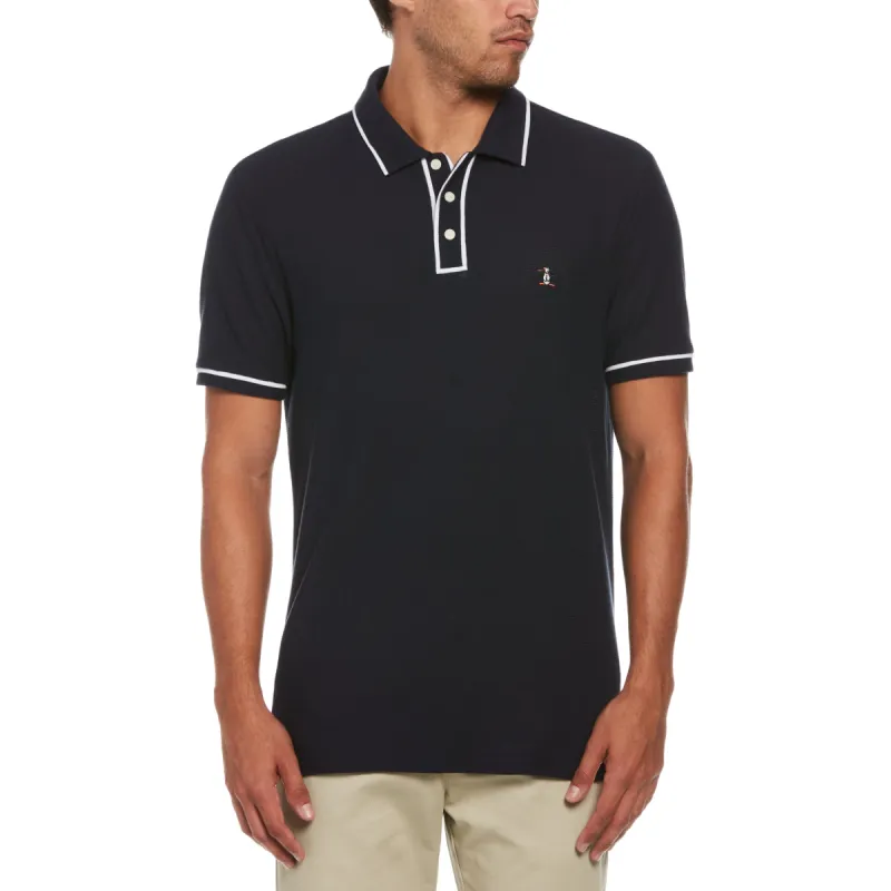 Organic Cotton Bentley Mesh Polo sold by Original Penguin