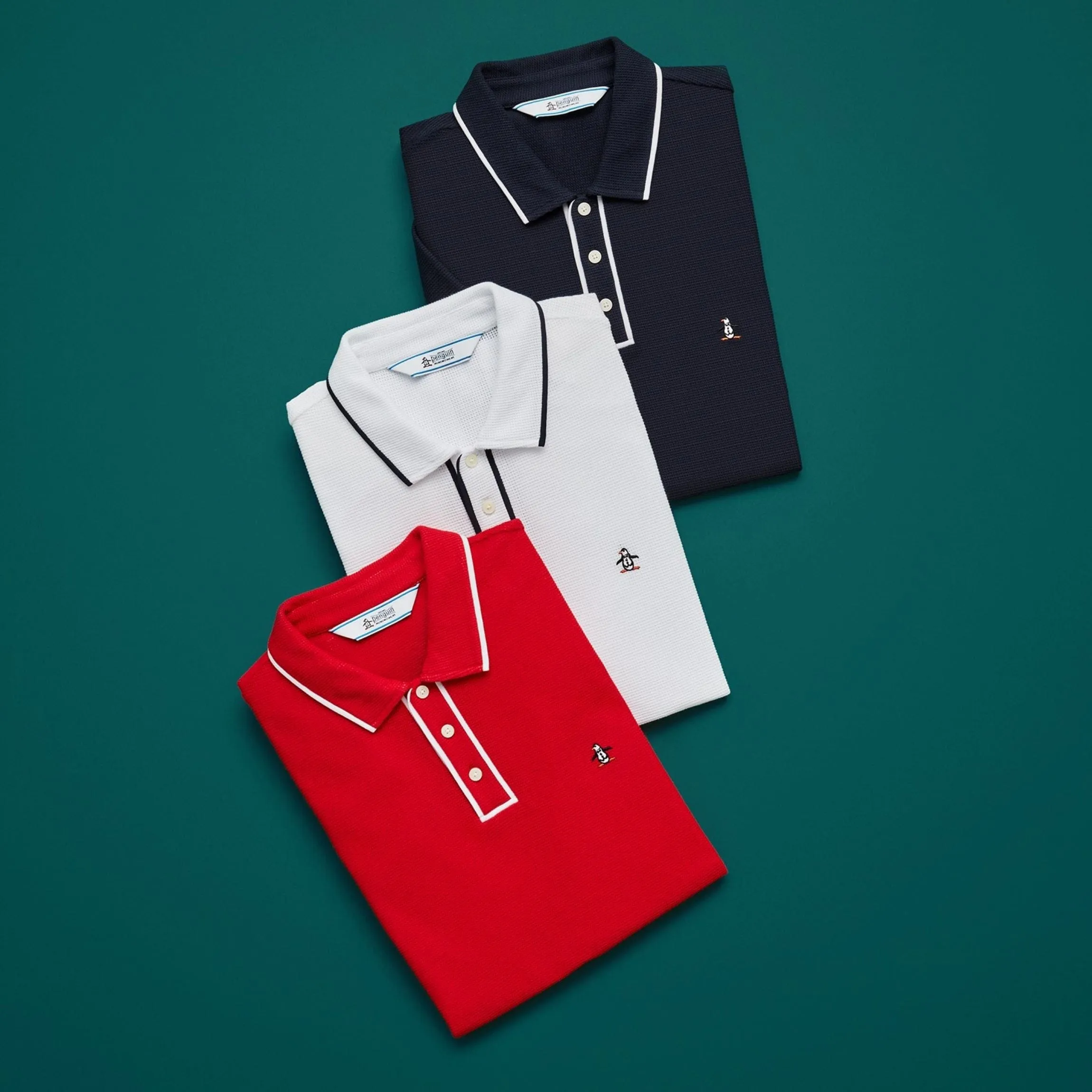 Organic Cotton Bentley Mesh Polo sold by Original Penguin product image thumbnail 2