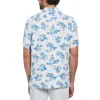 Bouquet Print Camp Collar Shirt sold by Original Penguin