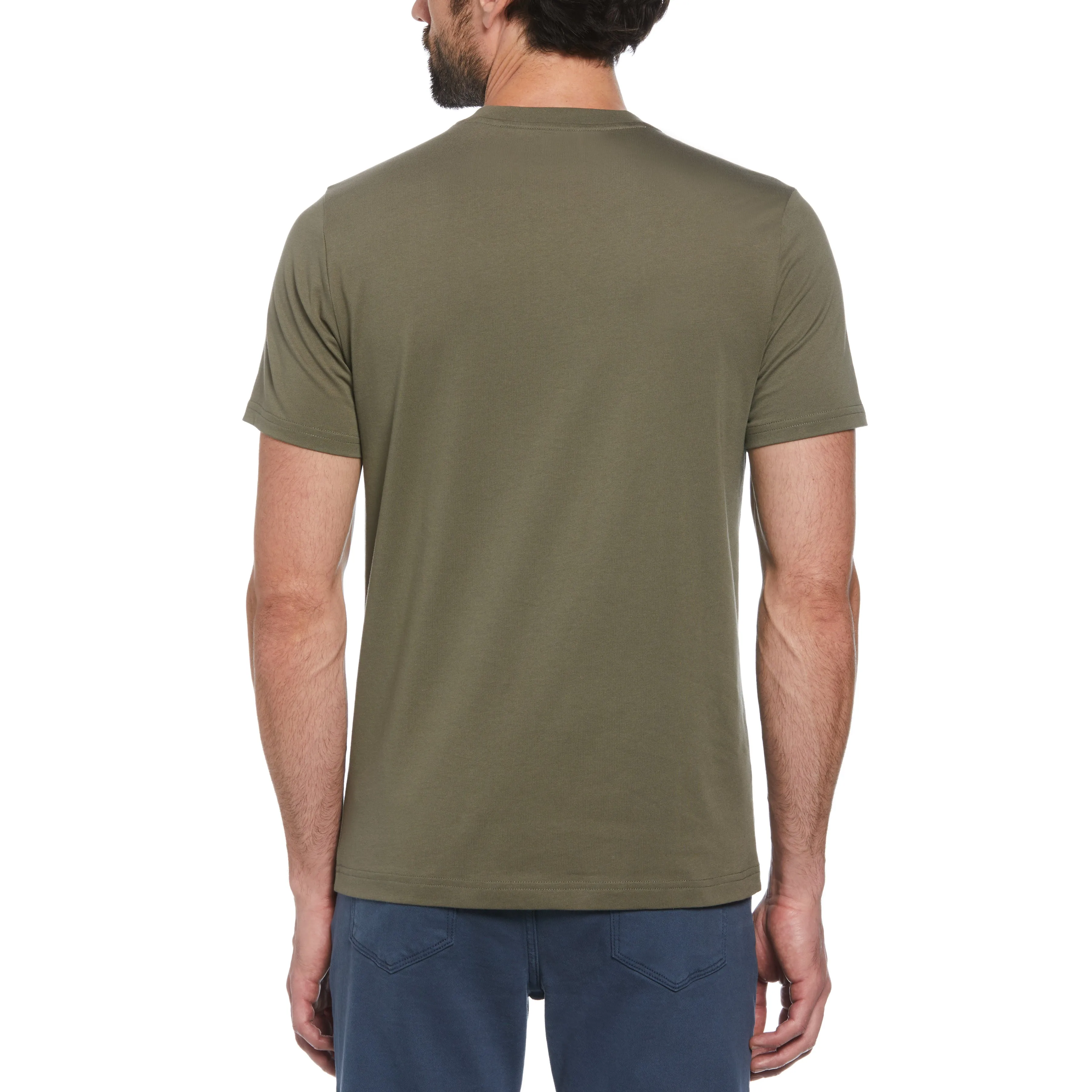 Chambray Tipped Fashion Tee sold by Original Penguin product image thumbnail 2