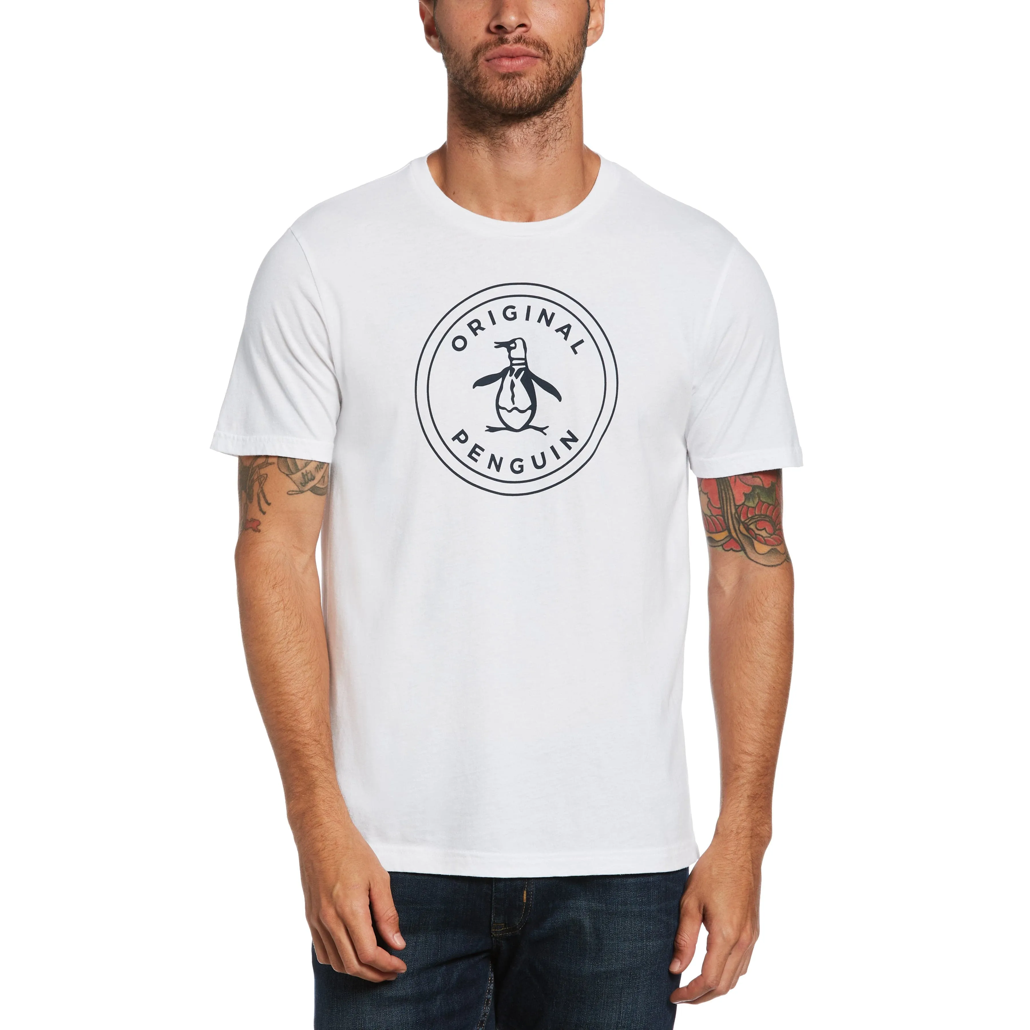 Stamp Logo Tee sold by Original Penguin