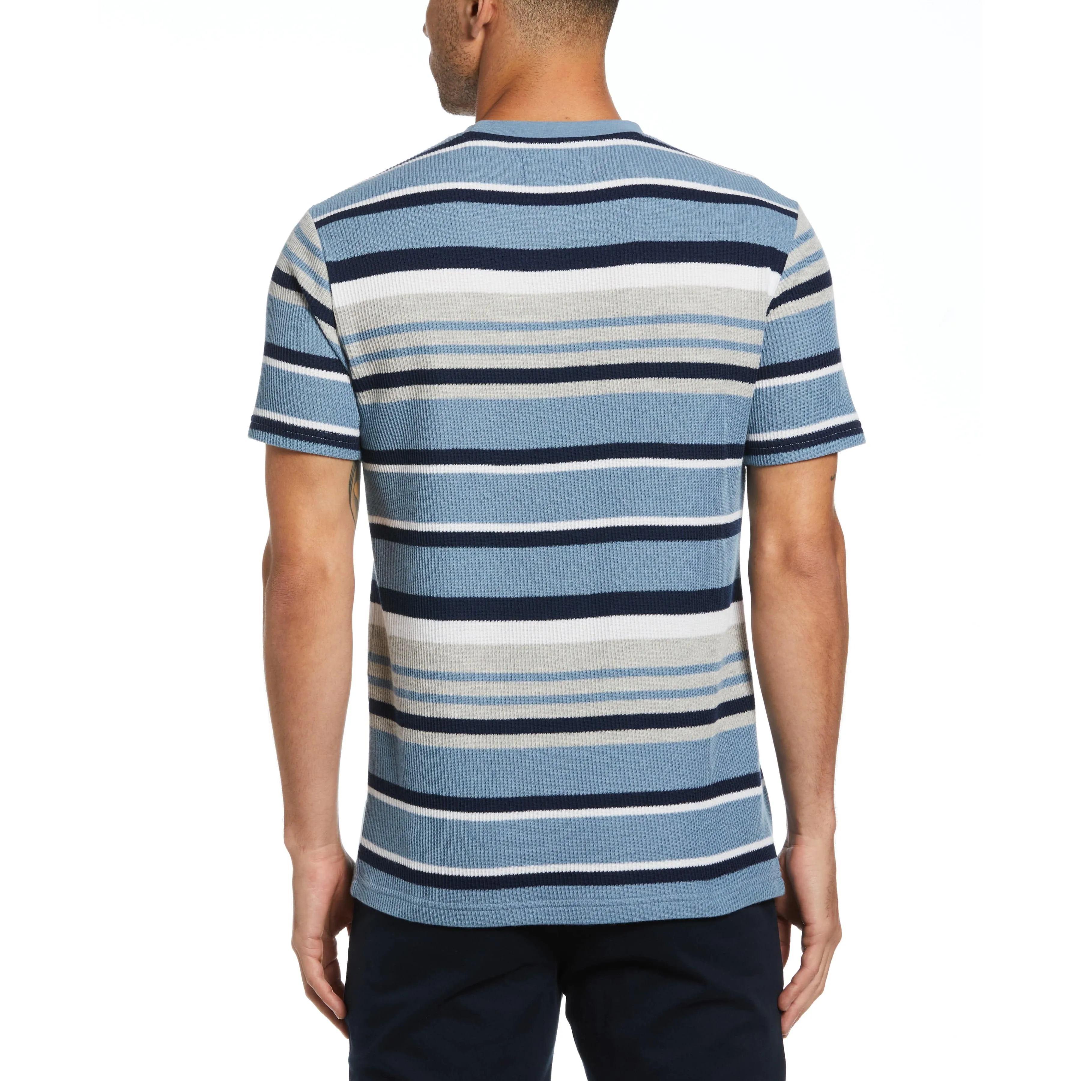 Multi Stripe Waffle Tee sold by Original Penguin product image thumbnail 2