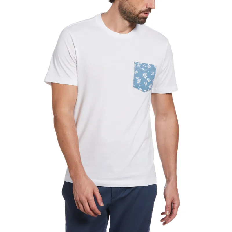 Floral Print Pocket Tee sold by Original Penguin