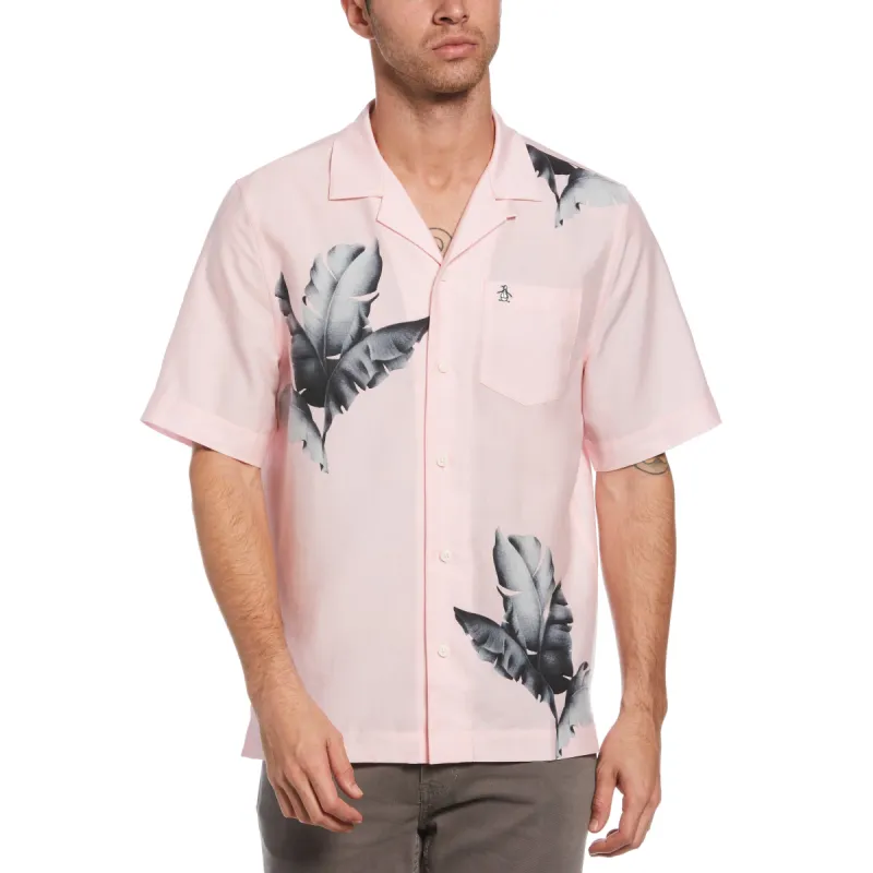 Leaf Print Bowling Shirt sold by Original Penguin