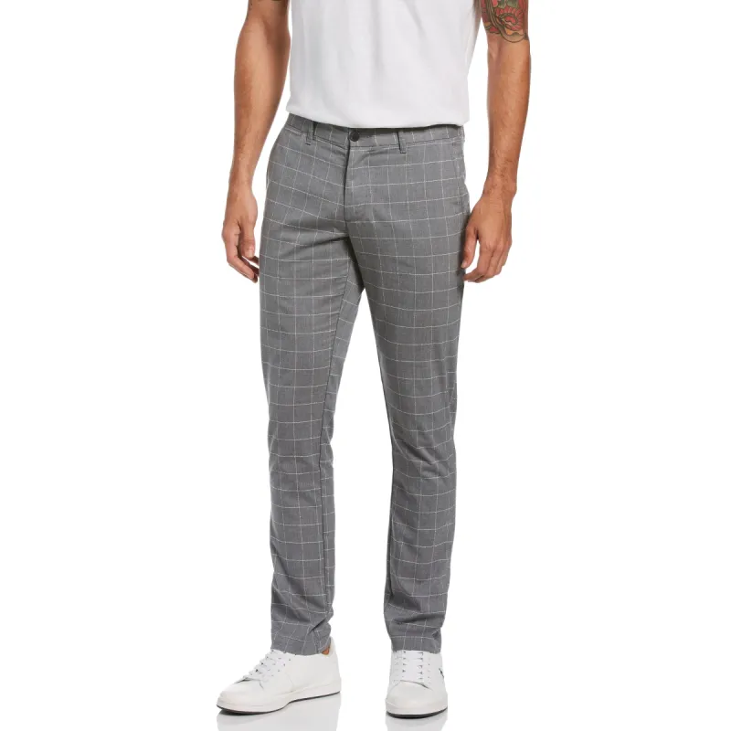 Windowpane Check Slim Fit Chino sold by Original Penguin