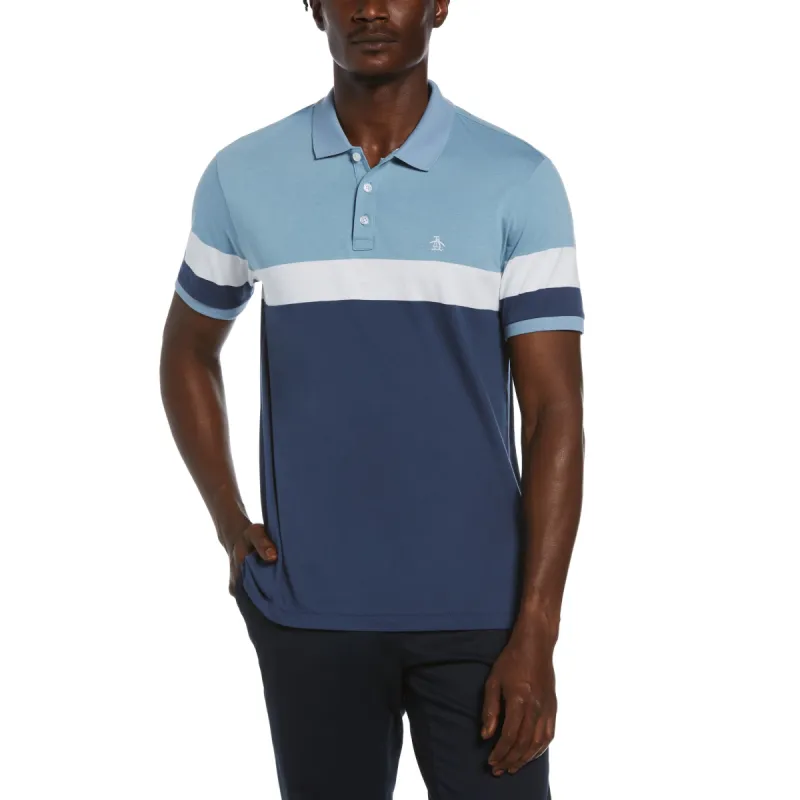 Color Block Engineered Stripe Polo sold by Original Penguin