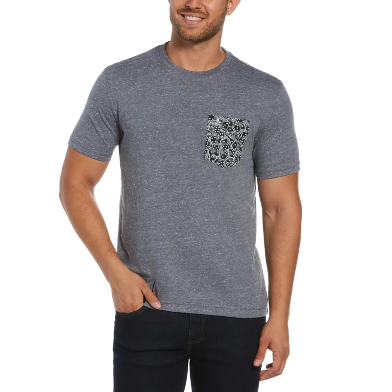 Slub Crew Neck Dice Pocket Tee sold by Original Penguin