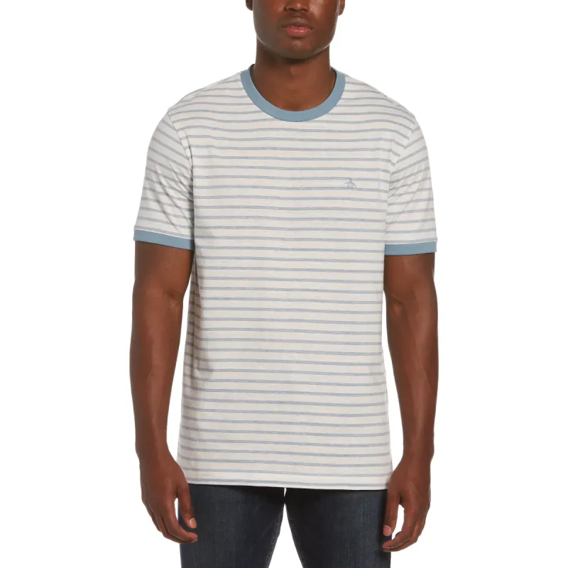 Stripe Short Sleeve Tee Shirt sold by Original Penguin