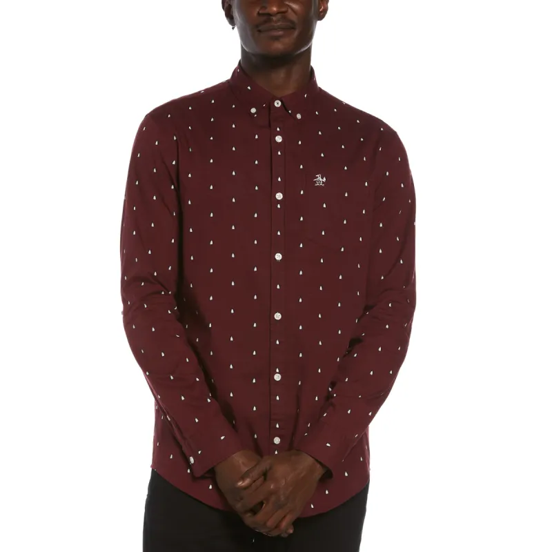 Printed Slub Shirt sold by Original Penguin