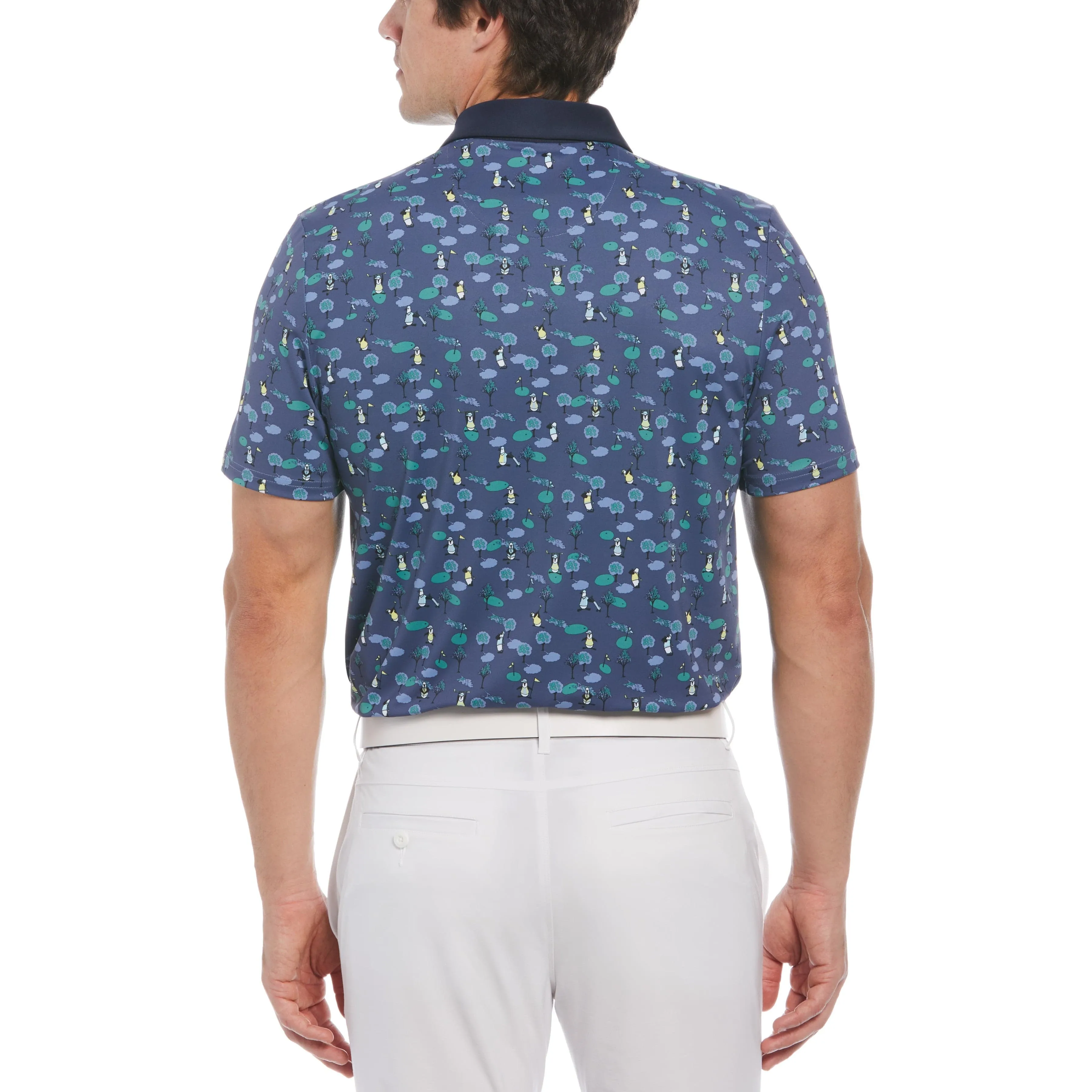 Pete on the Course Print Golf Polo sold by Original Penguin product image thumbnail 2
