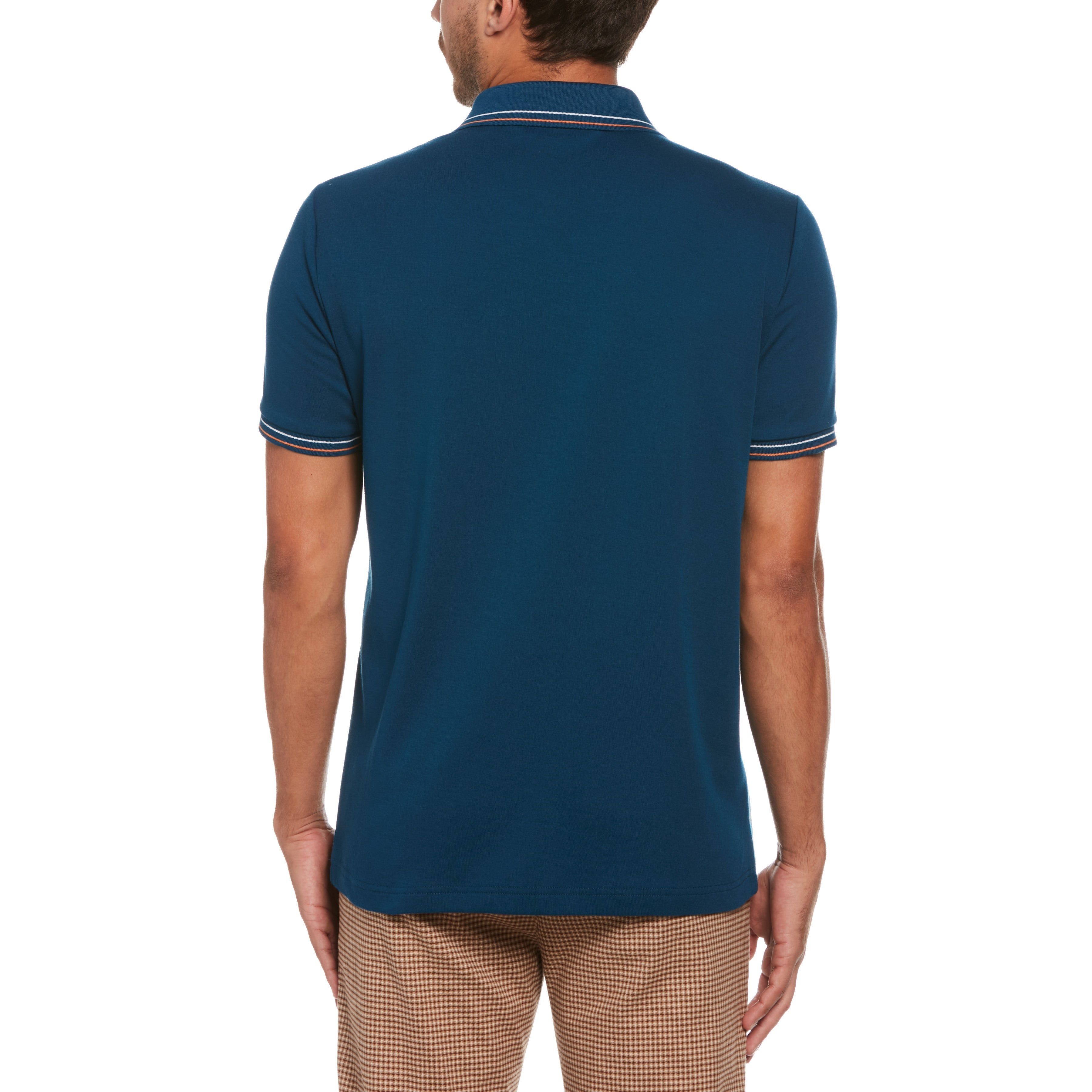 Cotton Jacquard Front Geo Polo sold by Original Penguin product image thumbnail 2
