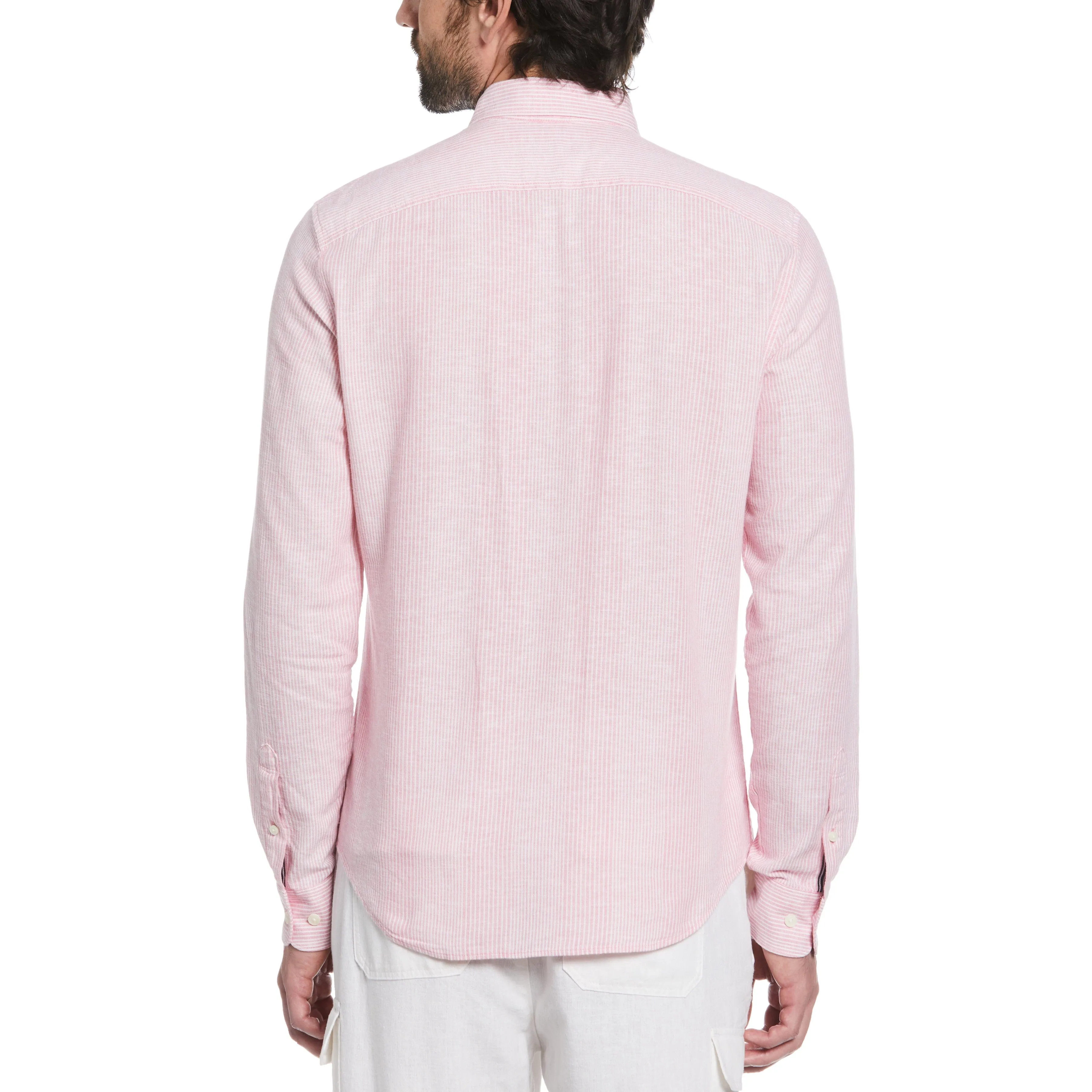 EcoVero™ Pinstripe Shirt sold by Original Penguin product image thumbnail 2