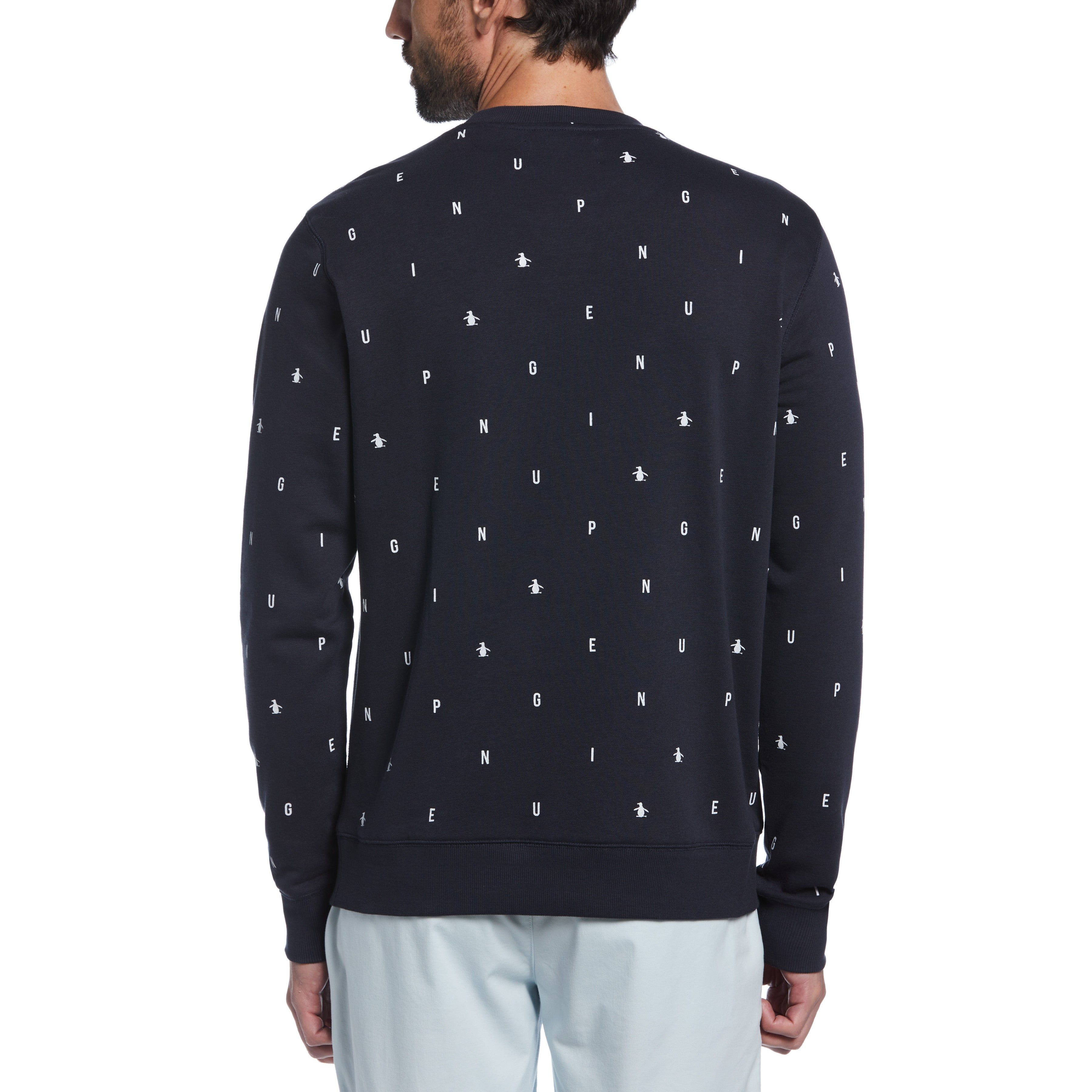 Brush Back Fleece Crew Sweatshirt sold by Original Penguin product image thumbnail 2