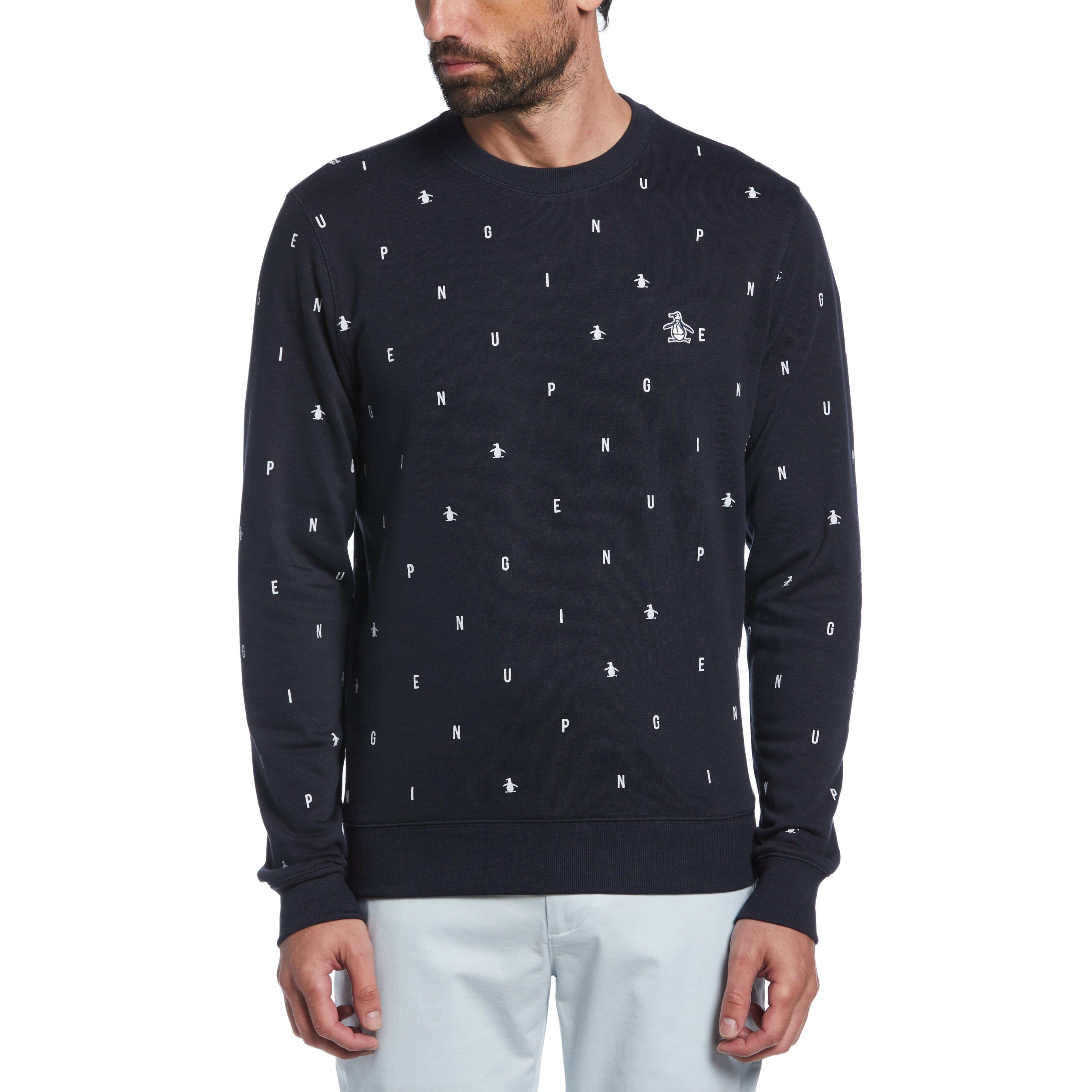 Brush Back Fleece Crew Sweatshirt sold by Original Penguin