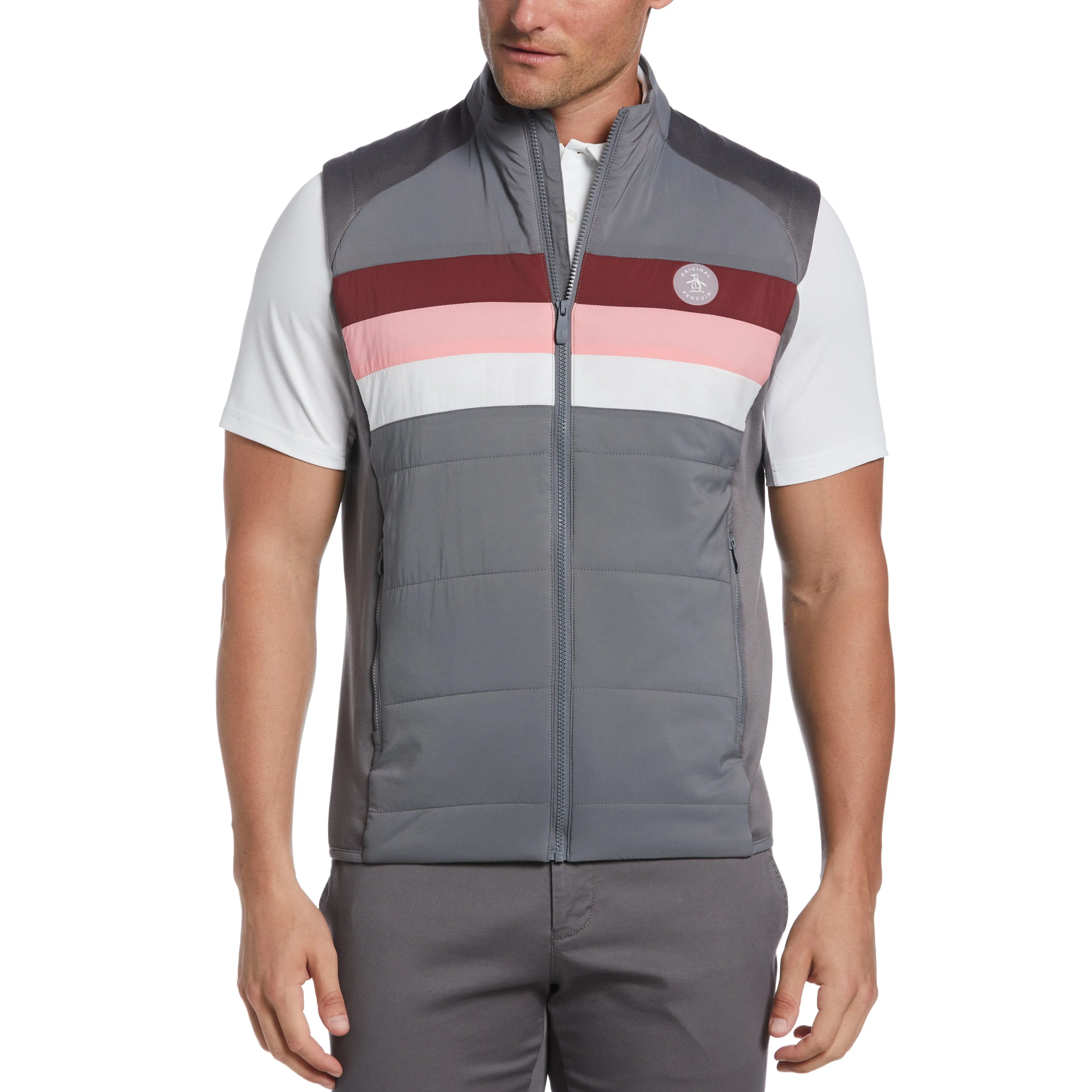 Full Zip 70's Insulated Golf Vest sold by Original Penguin