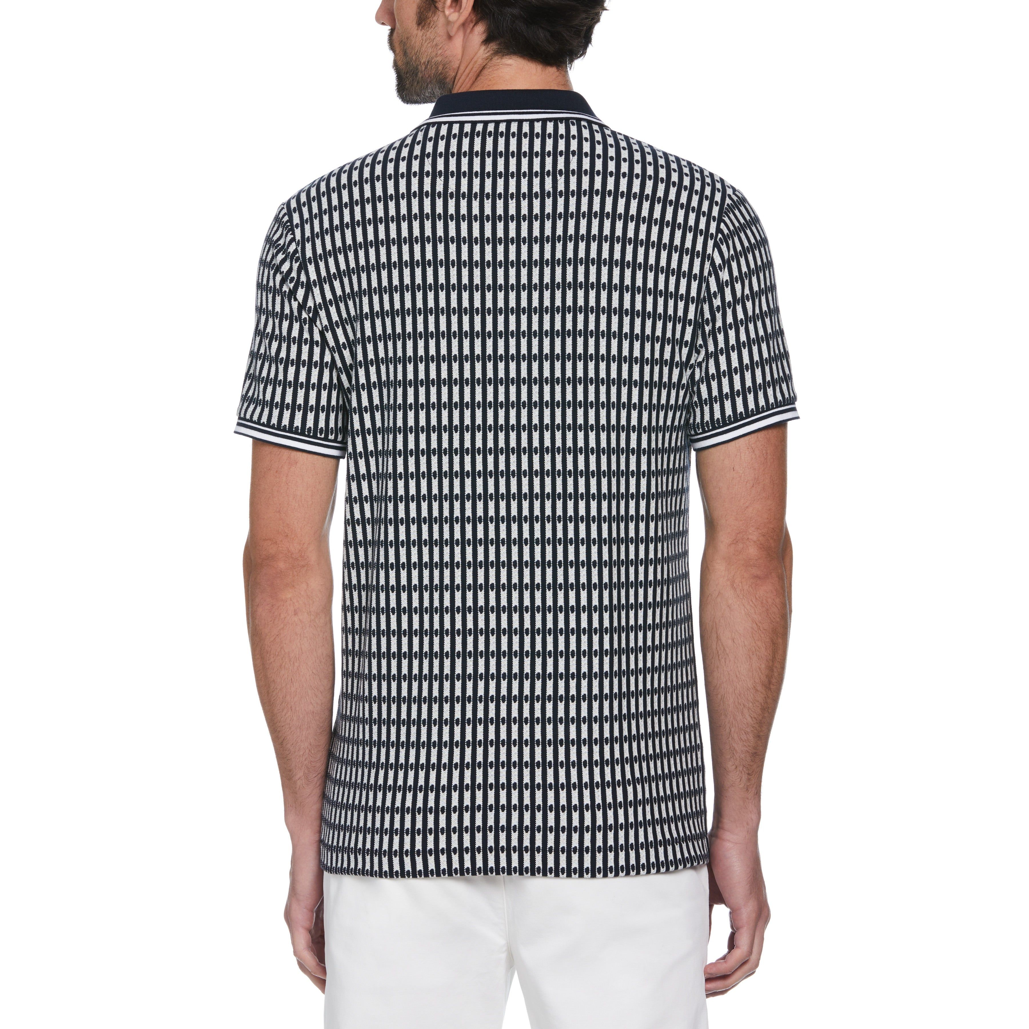 1/4 Zip Allover Print Jacquard Polo sold by Original Penguin product image thumbnail 2