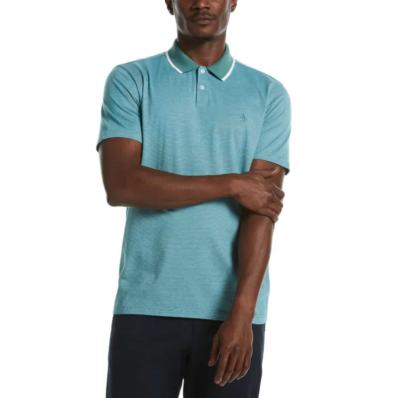 Micro Stripe Polo sold by Original Penguin