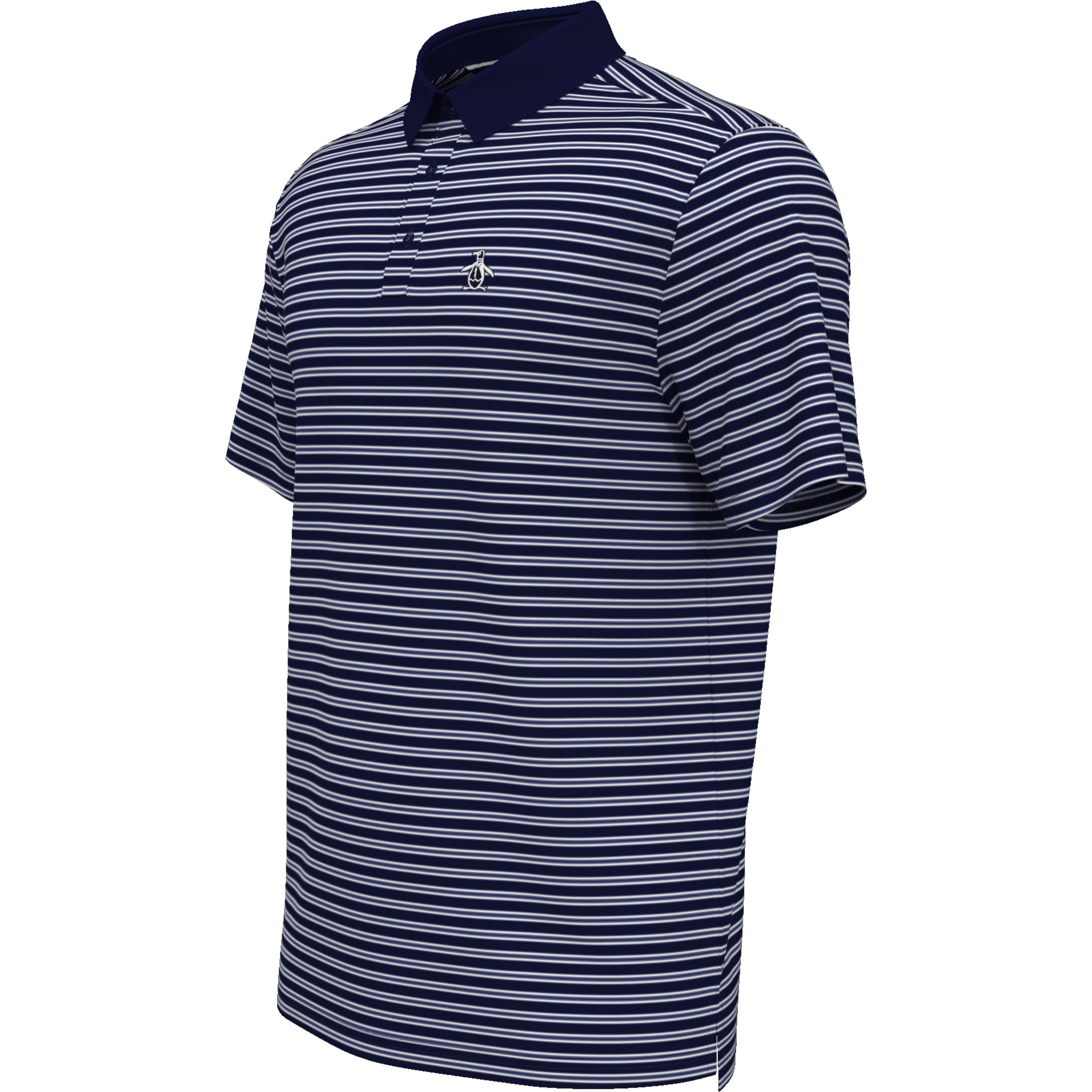 Heritage Stripe Solid Collar Polo sold by Original Penguin product image thumbnail 3