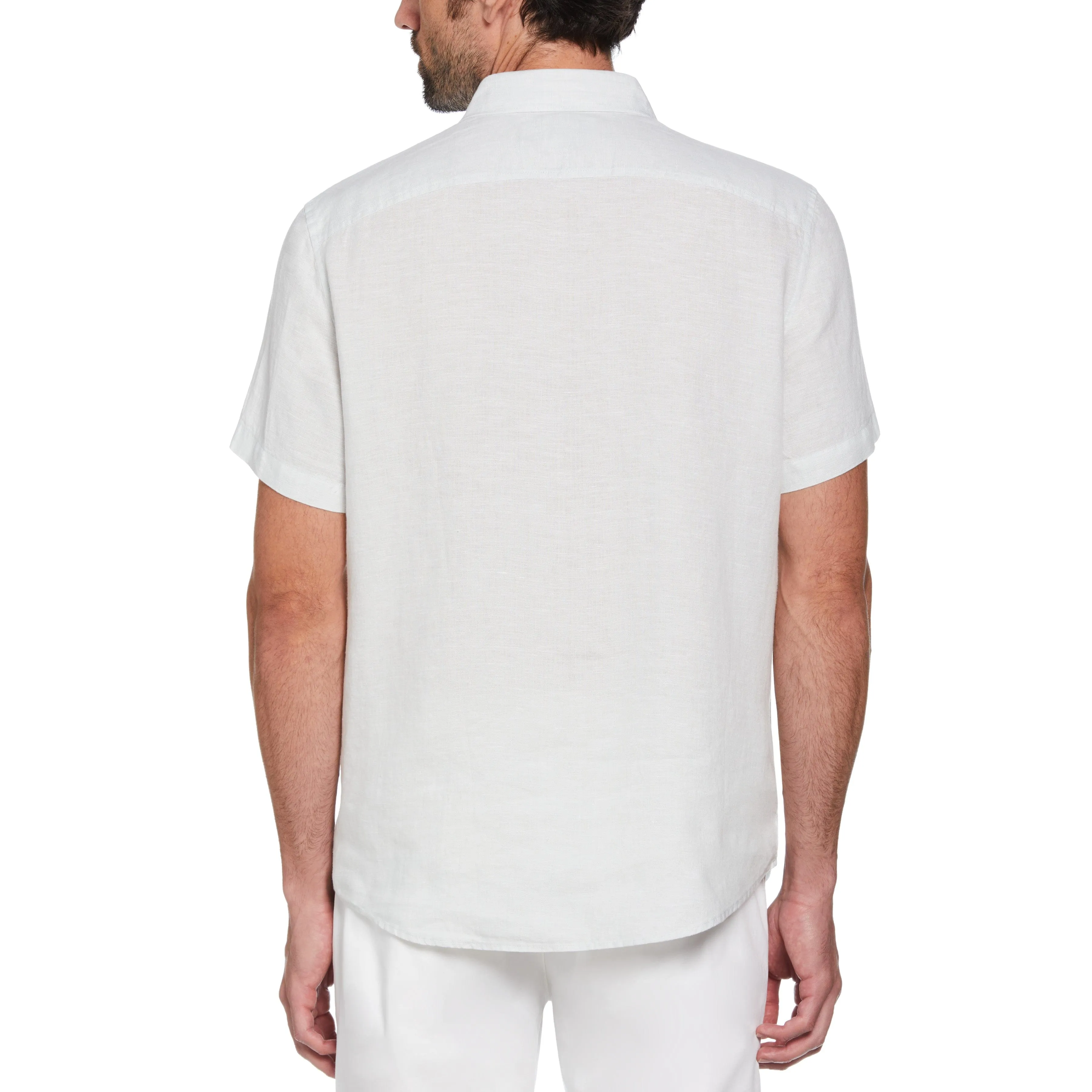 Short Sleeve Washed Linen Shirt sold by Original Penguin product image thumbnail 2