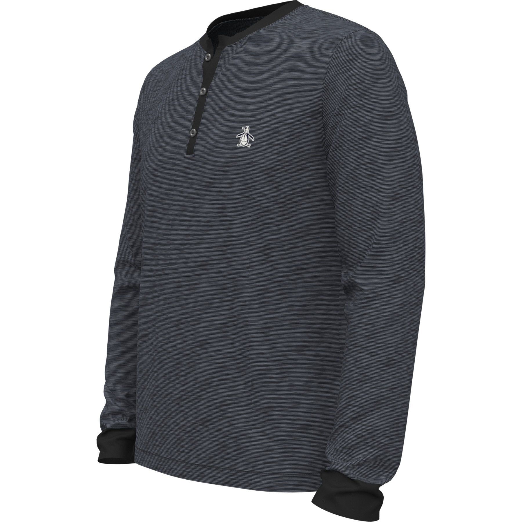 Heathered Henley Golf Sweater sold by Original Penguin product image thumbnail 3