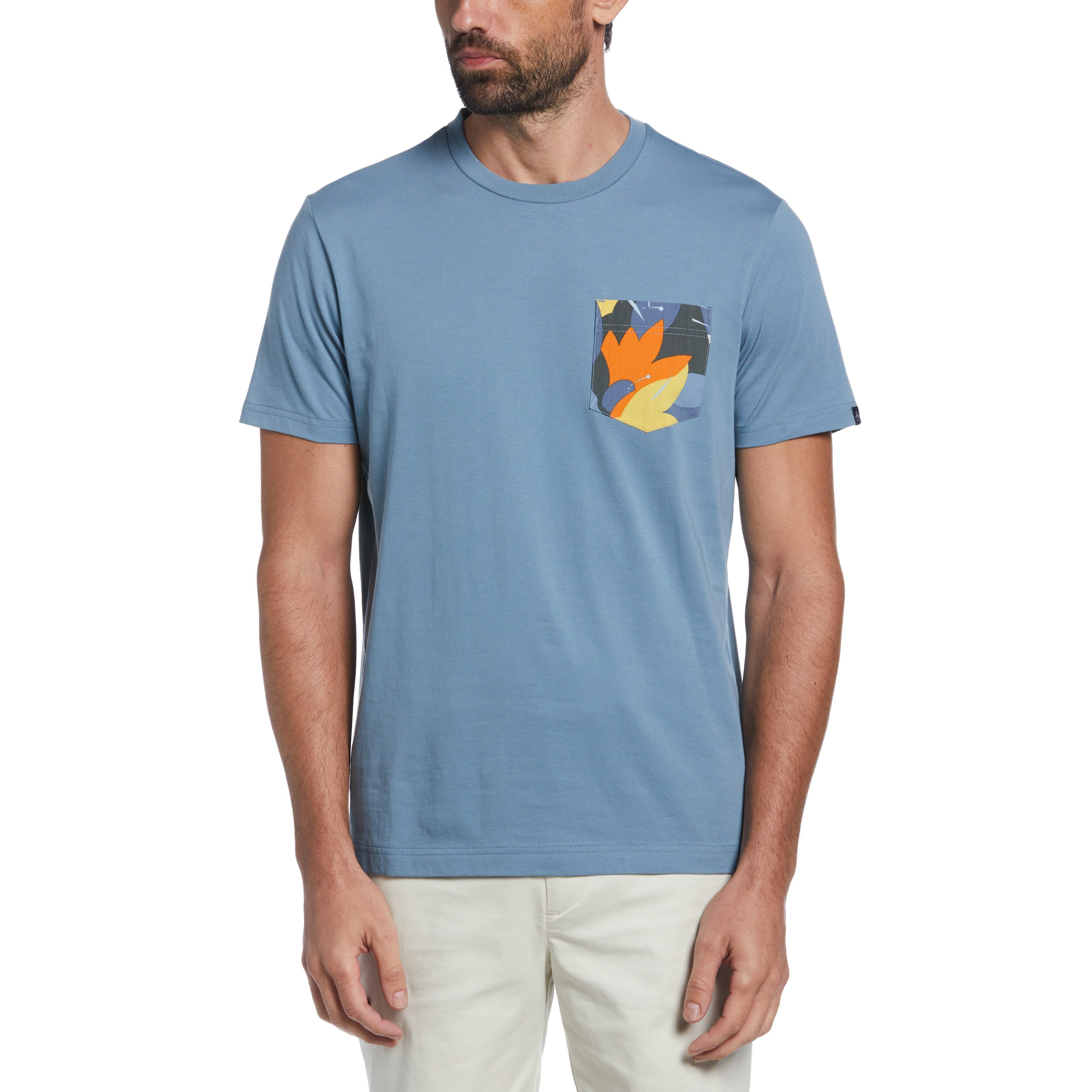 Floral Pocket Tee sold by Original Penguin