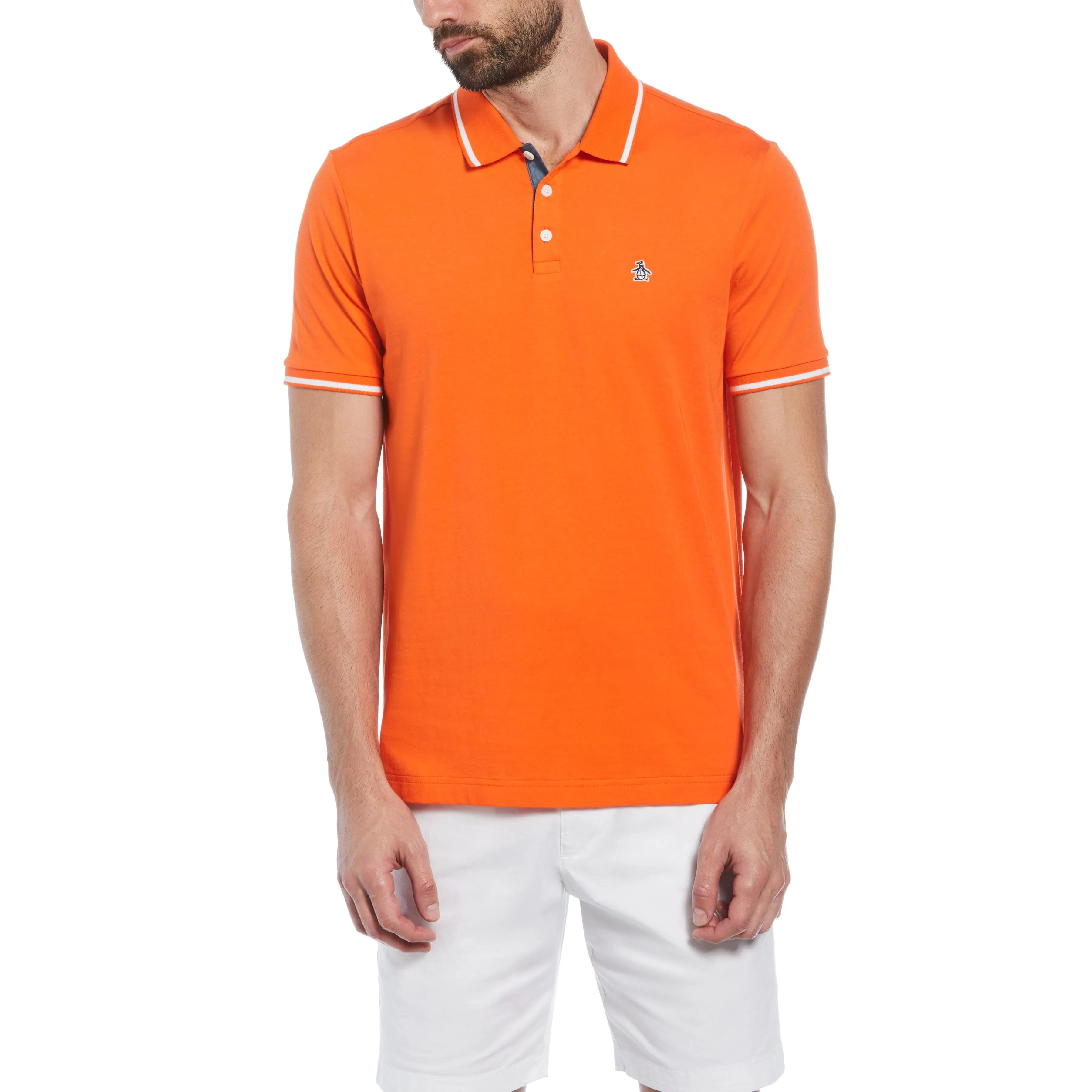Tipped Jersey Polo sold by Original Penguin