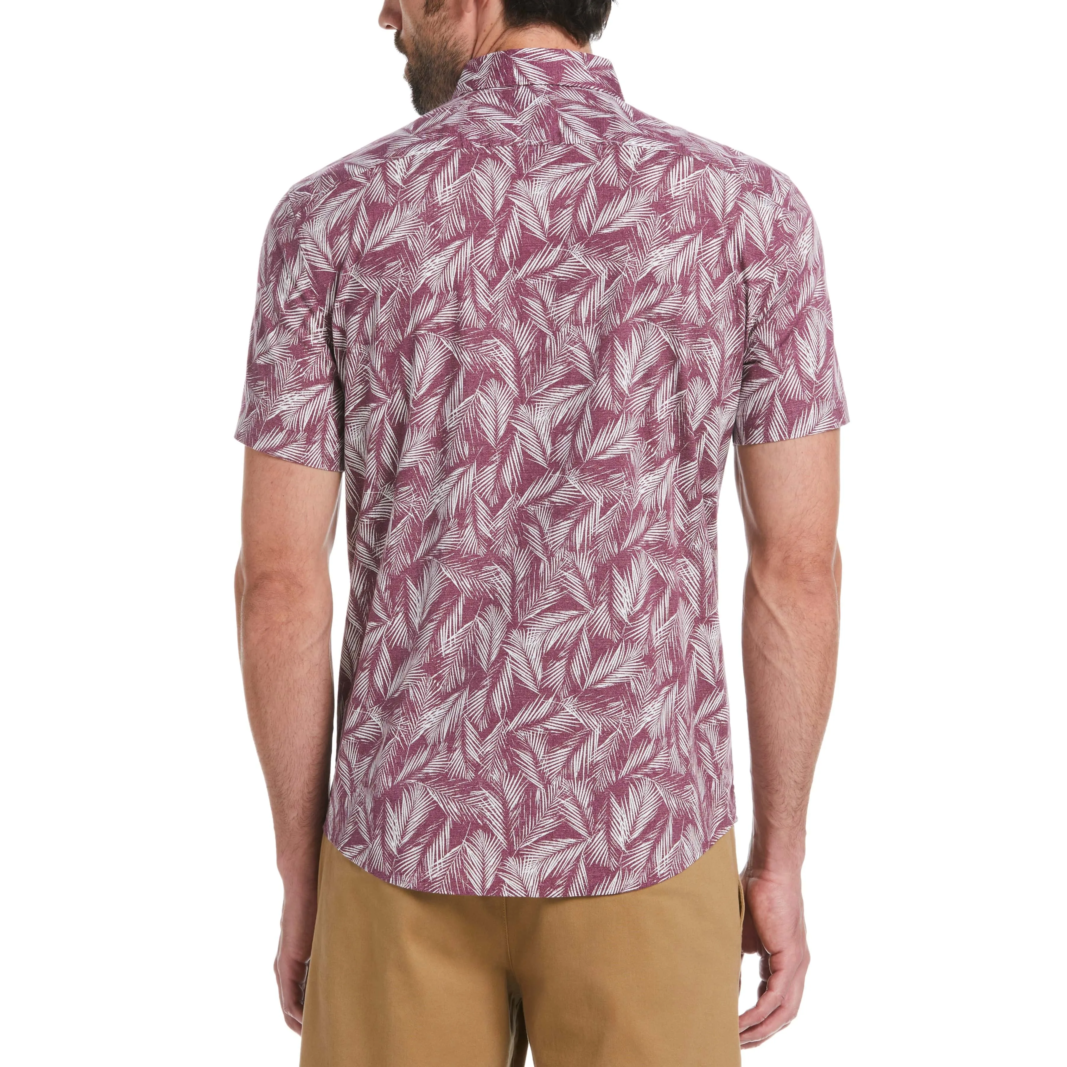 Poplin Palm Leaves Print Shirt sold by Original Penguin product image thumbnail 2