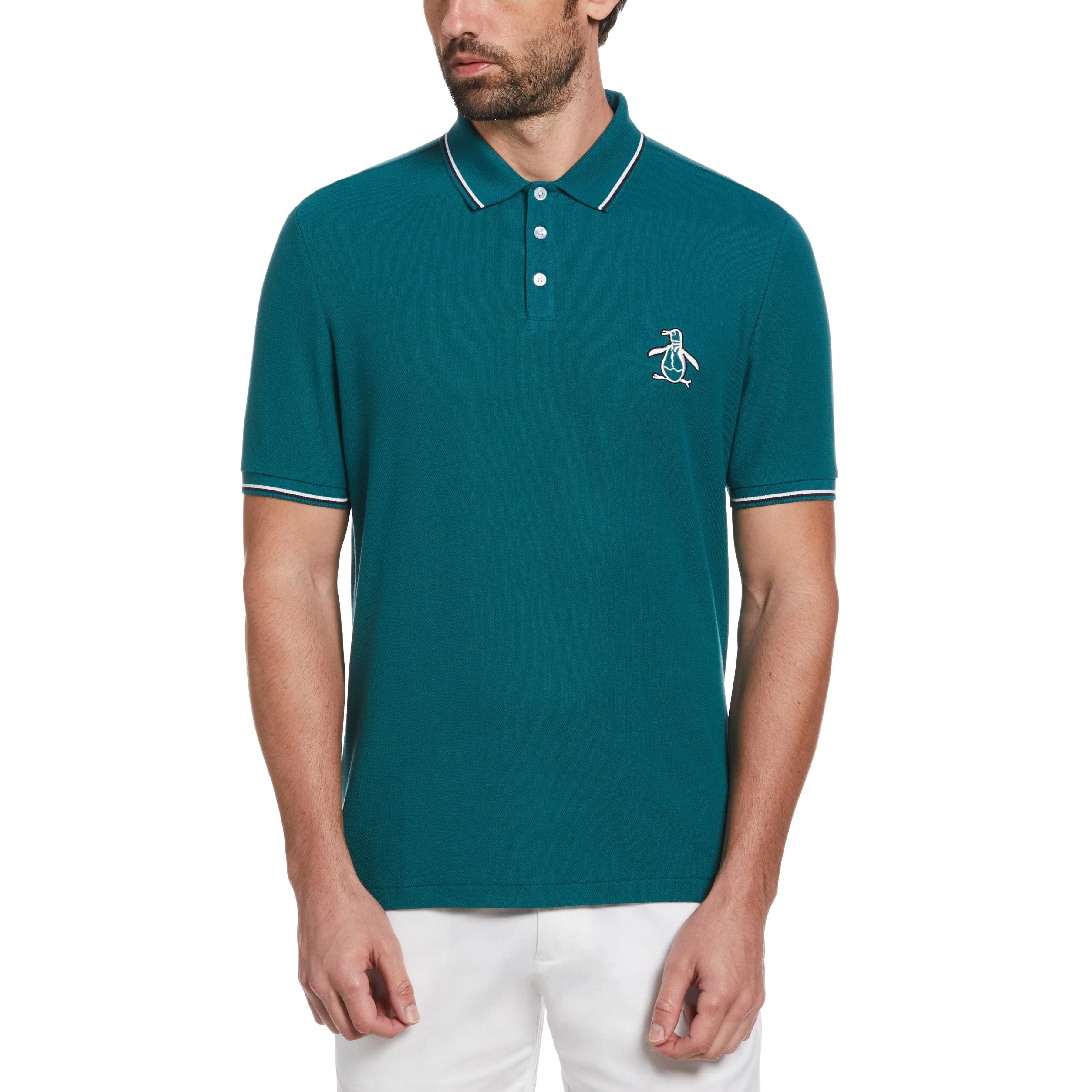 Mega Pete Pique Polo sold by Original Penguin