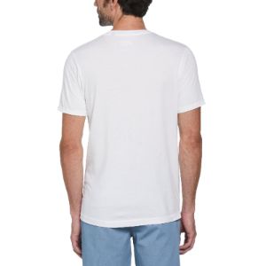 TV Pete Graphic Print Tee sold by Original Penguin