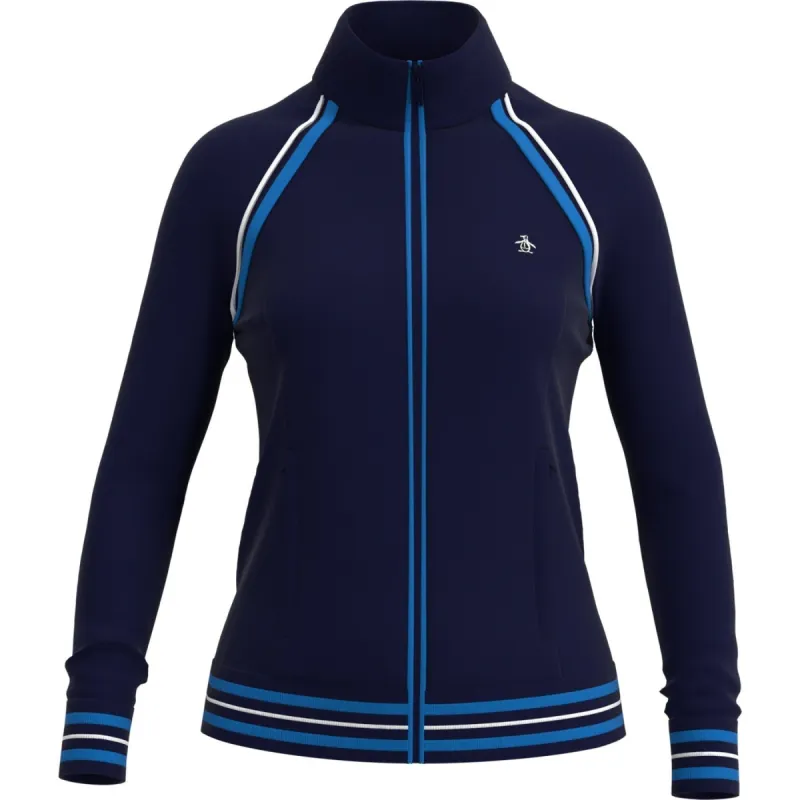 Women's Contrast Tennis Track Jacket sold by Original Penguin