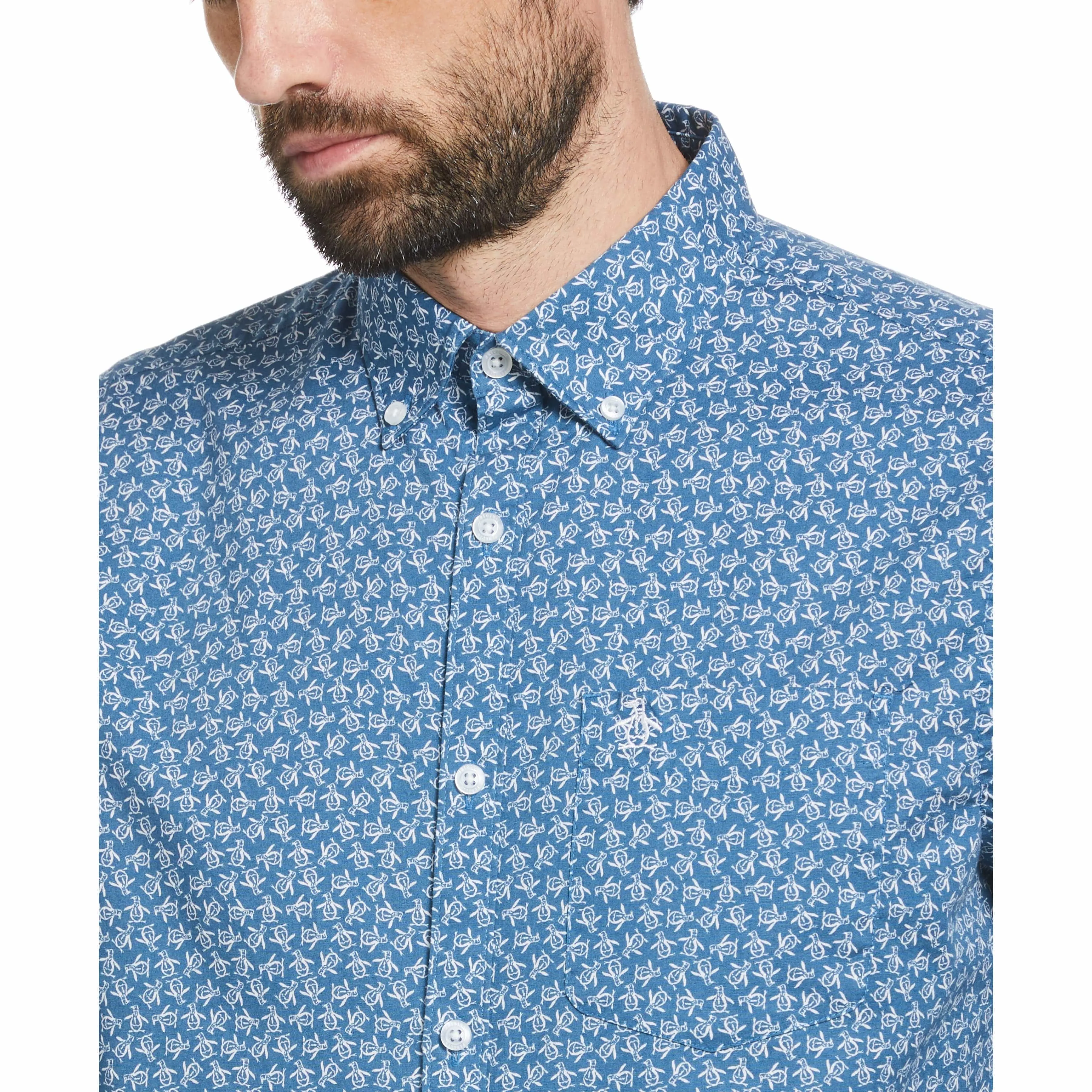 All-Over Tumble Pete Print Shirt sold by Original Penguin product image thumbnail 3
