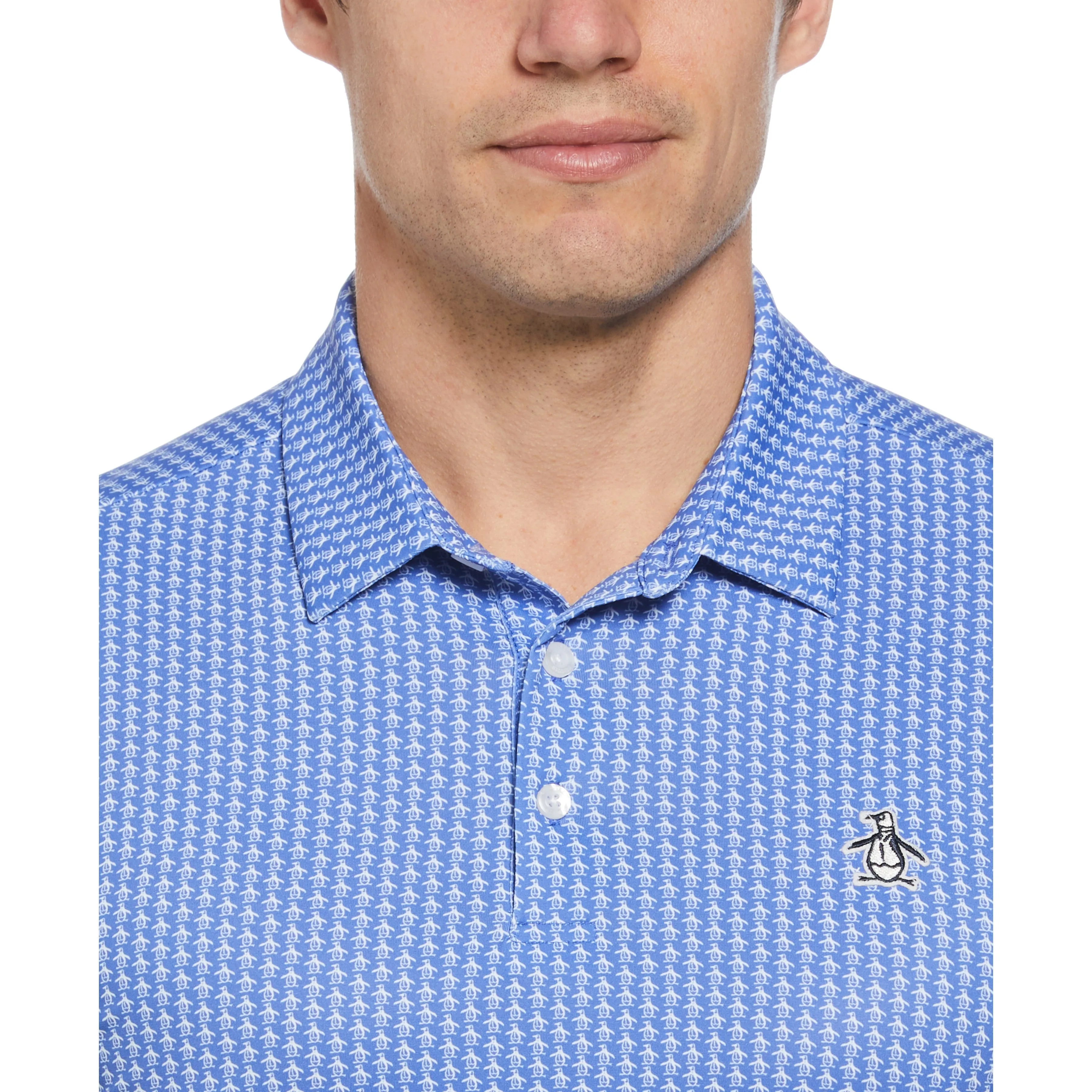 Allover Pete Print Golf Polo sold by Original Penguin product image thumbnail 3