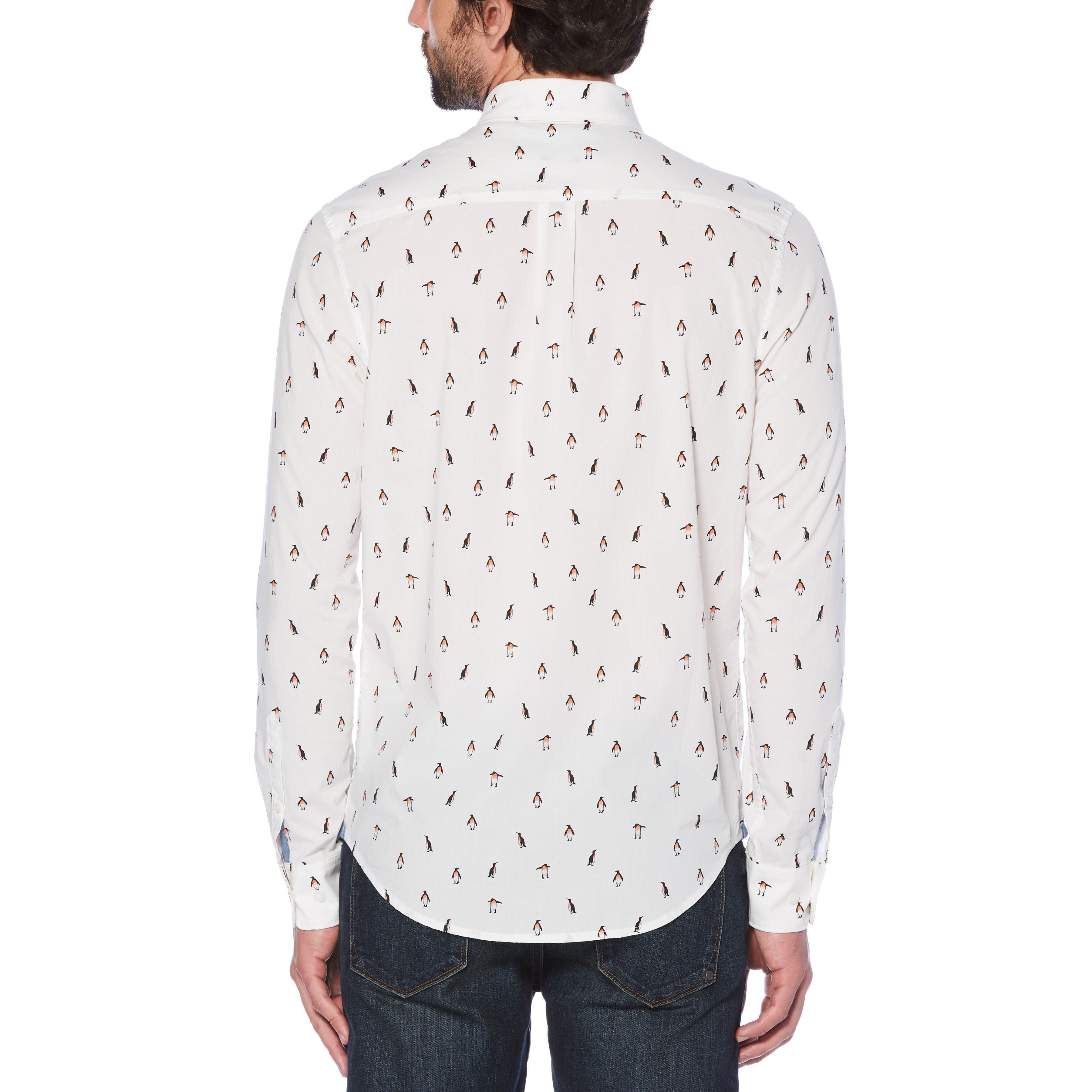 Penguin Print Poplin Shirt sold by Original Penguin product image thumbnail 2
