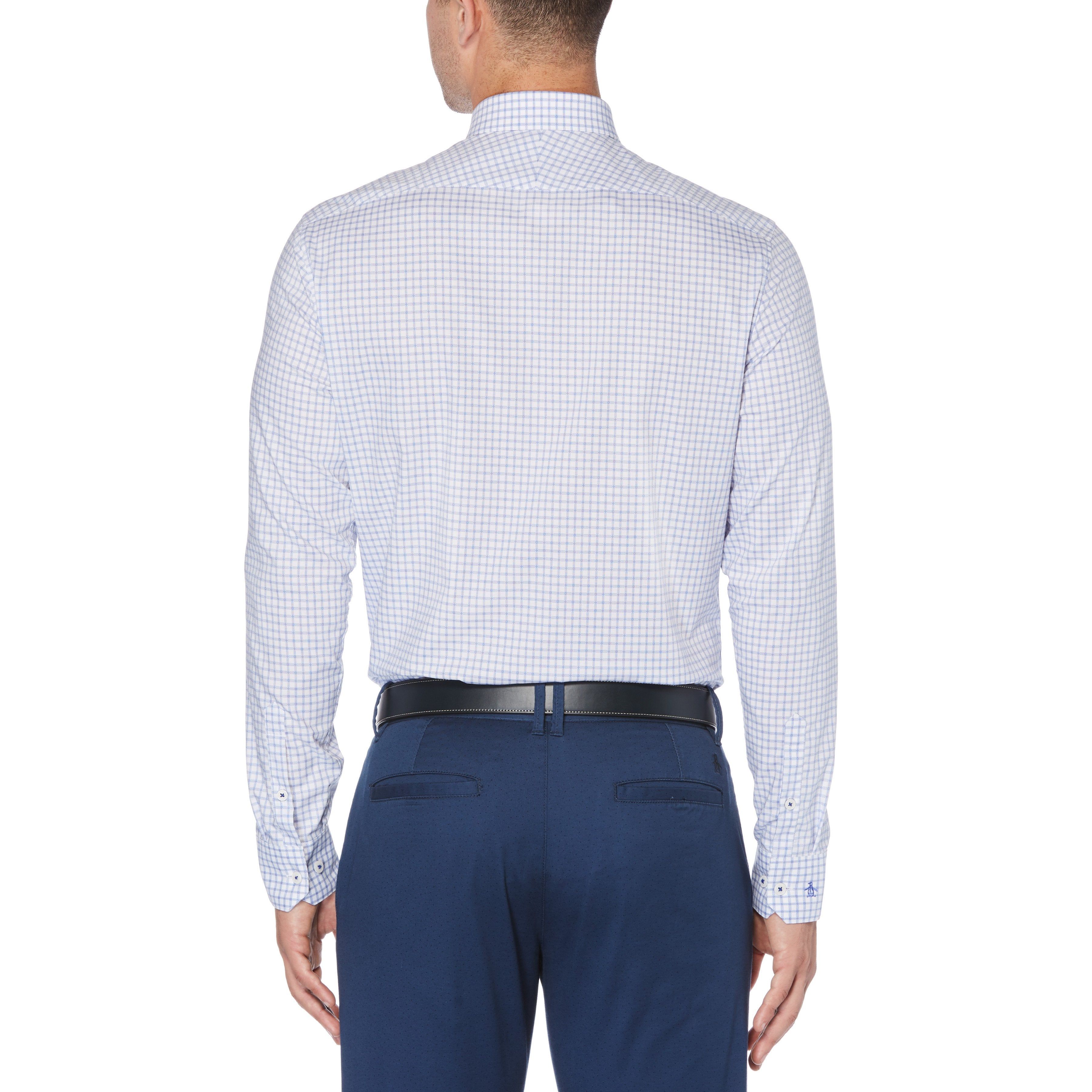 Medium Blue Check Dress Shirt sold by Original Penguin product image thumbnail 2