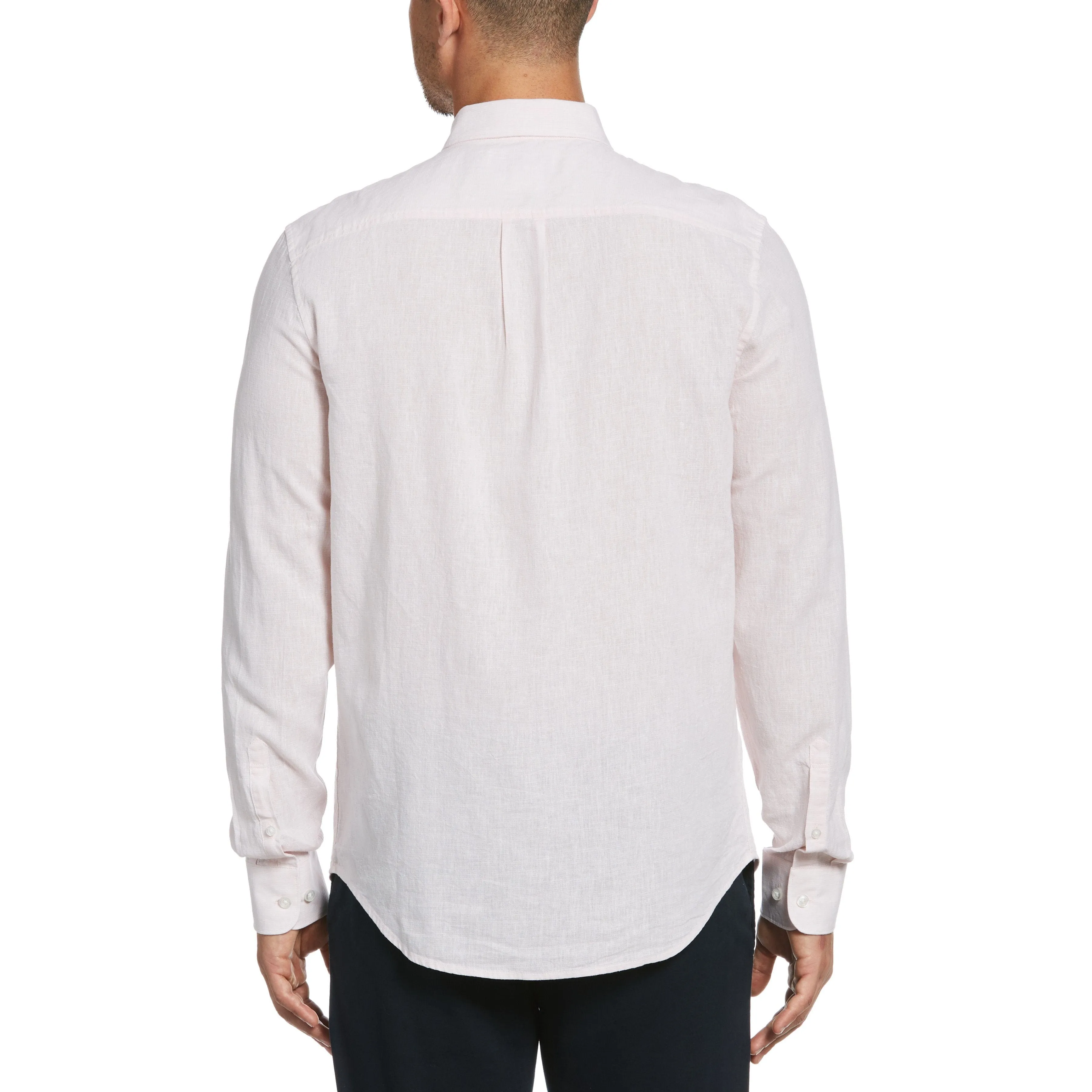 Feeder Stripe Linen Shirt sold by Original Penguin product image thumbnail 2