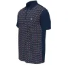 Jacquard Lattice Front Polo sold by Original Penguin
