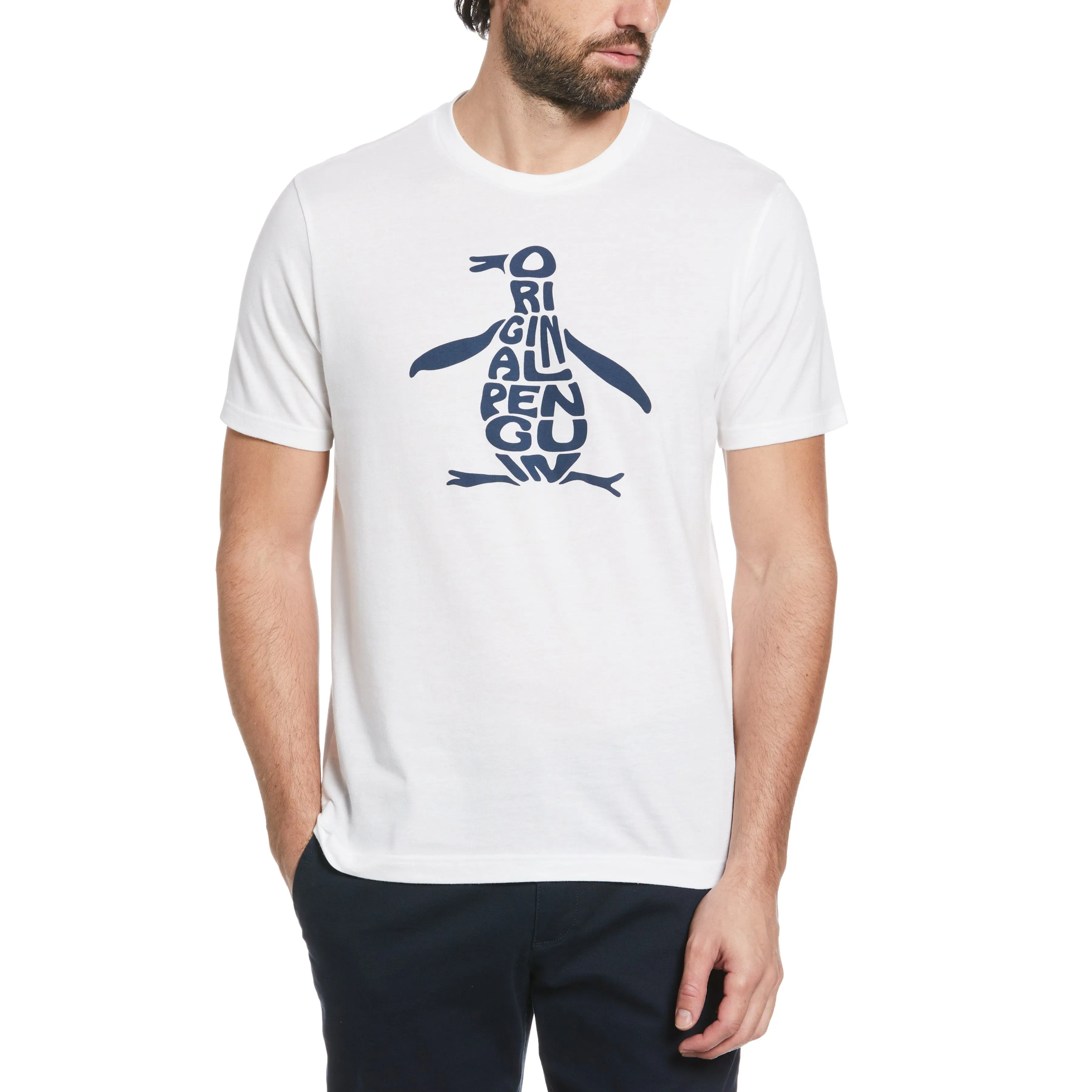 Pete Graphic Logo Tee sold by Original Penguin