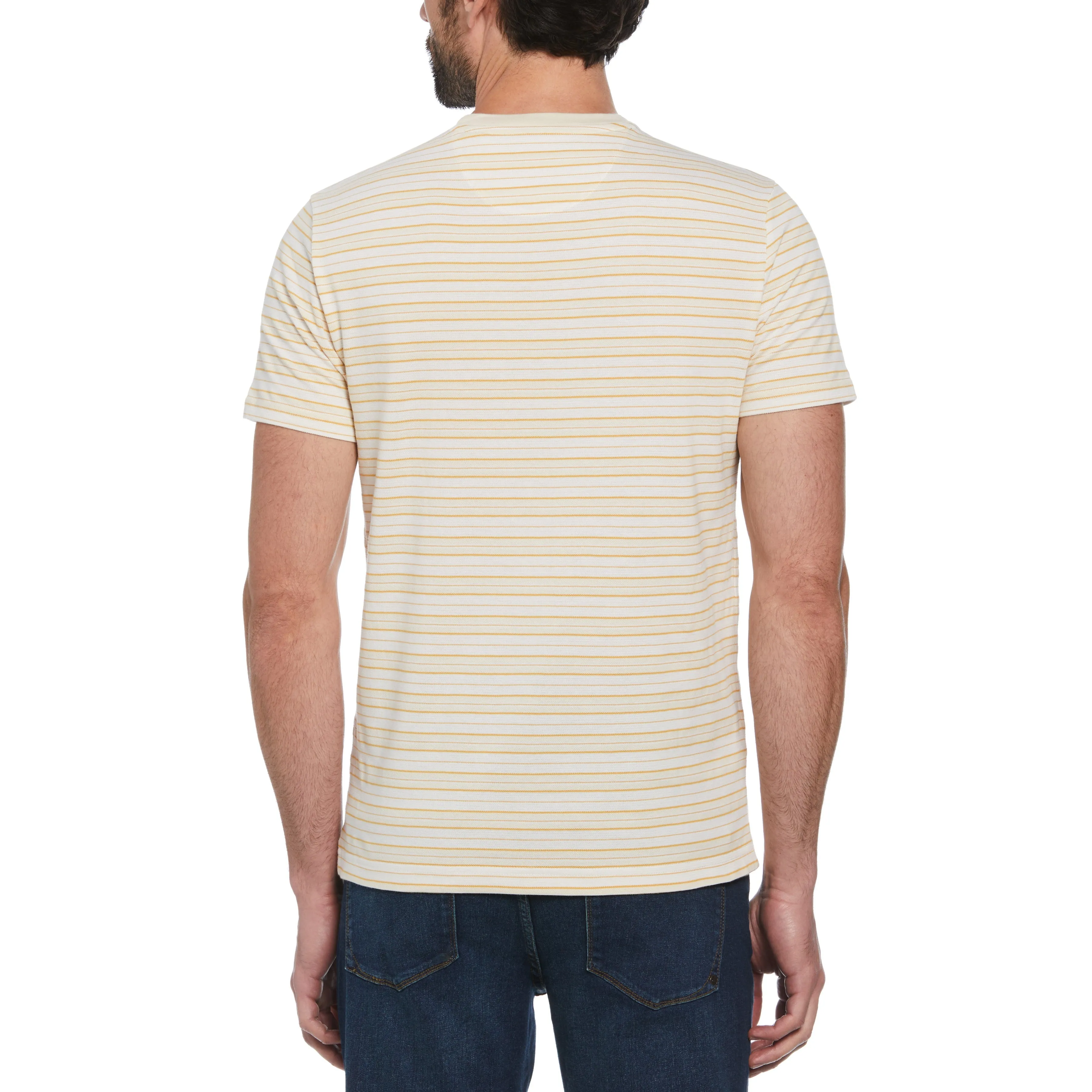 Cotton Jacquard Stripe Tee sold by Original Penguin product image thumbnail 2