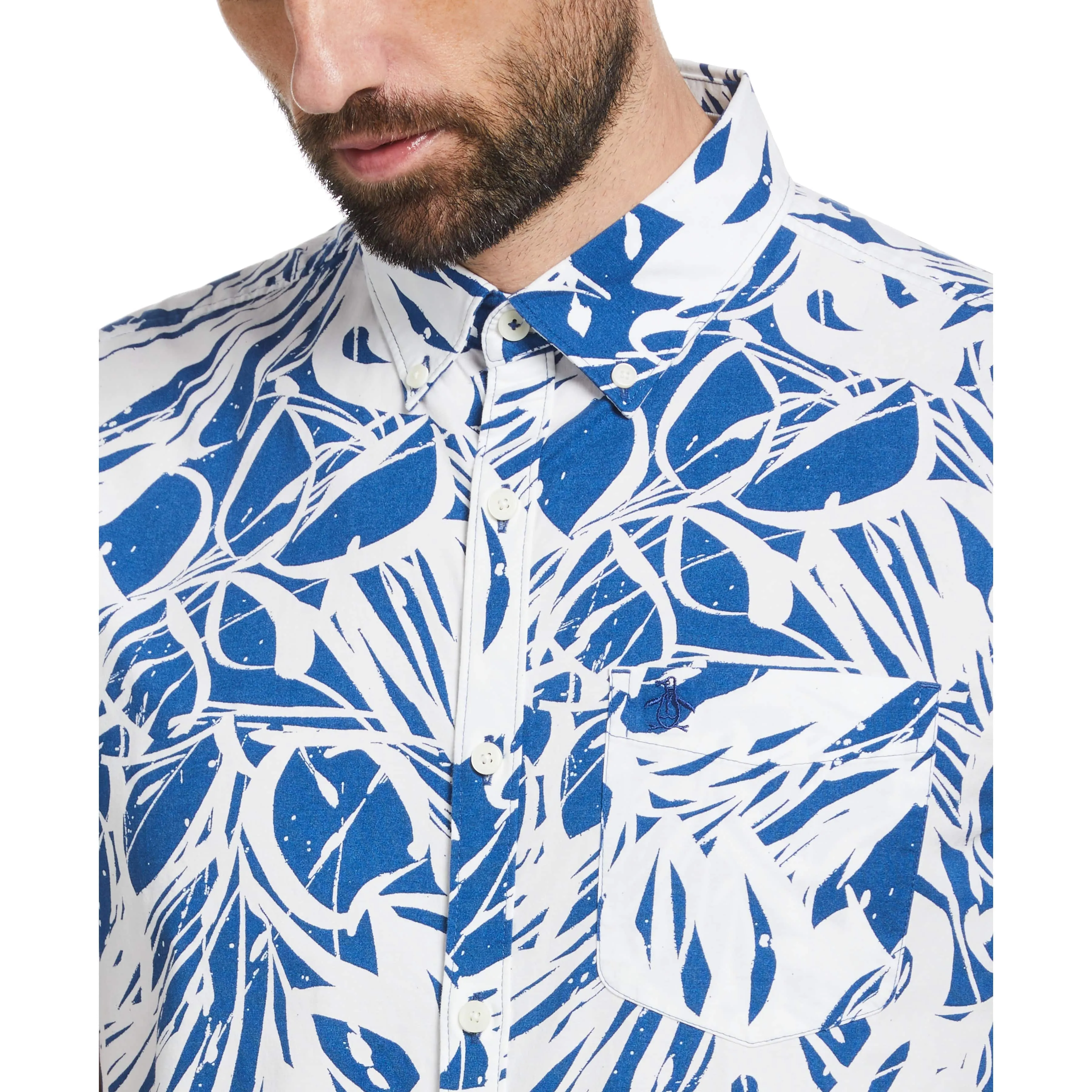 Ecovero™ Swirl Print Shirt sold by Original Penguin product image thumbnail 3