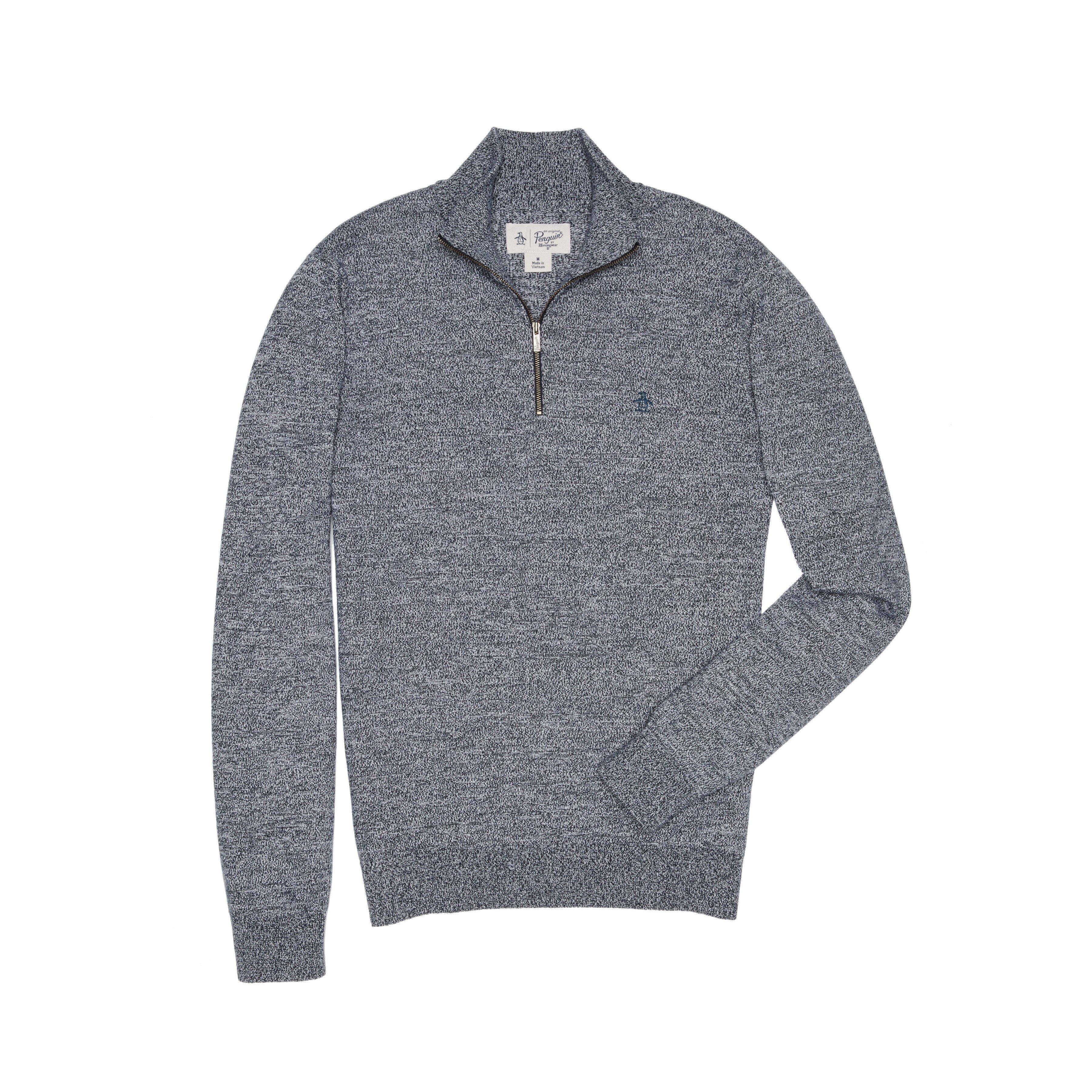 Marled 1/4 Zip Sweater sold by Original Penguin product image thumbnail 3
