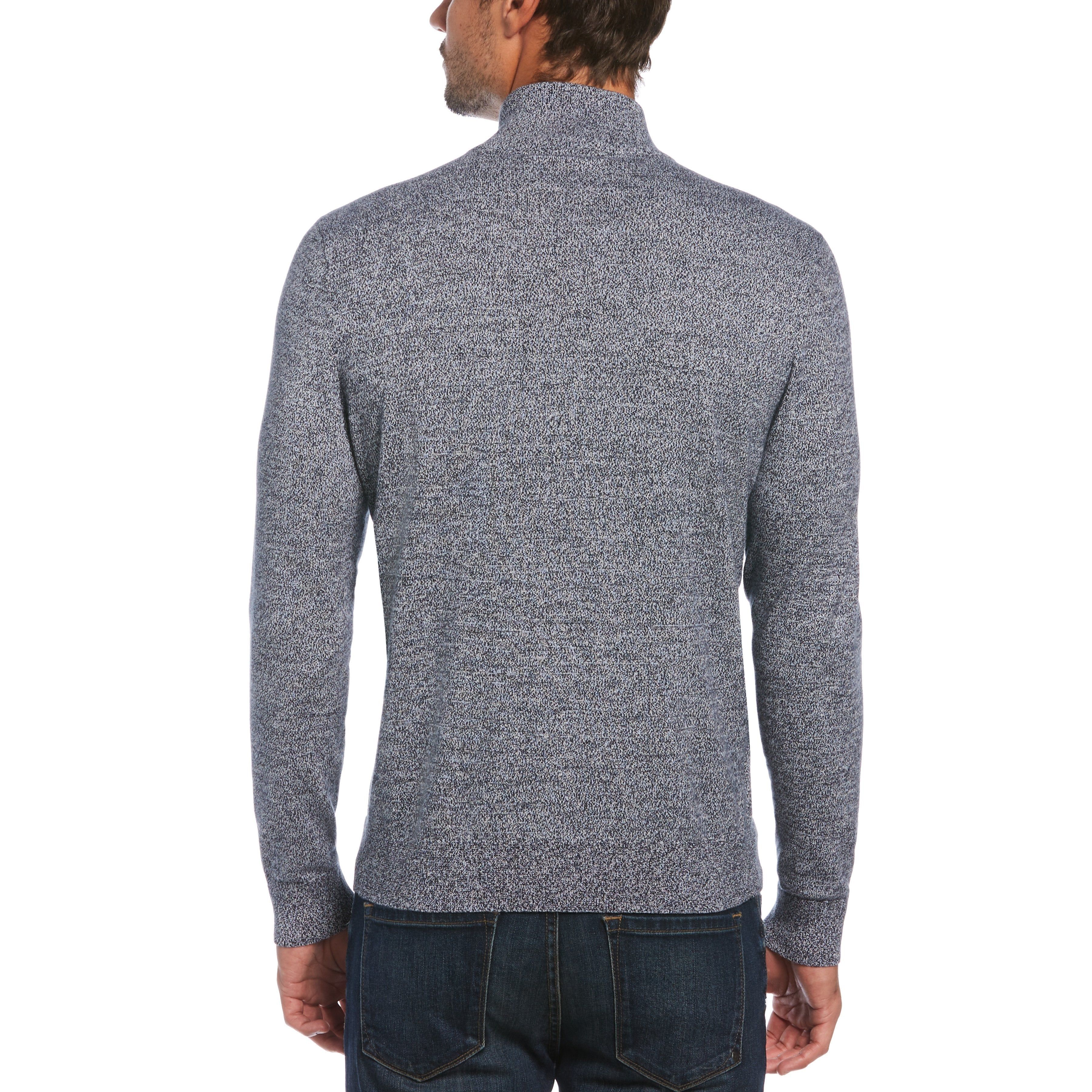 Marled 1/4 Zip Sweater sold by Original Penguin product image thumbnail 2