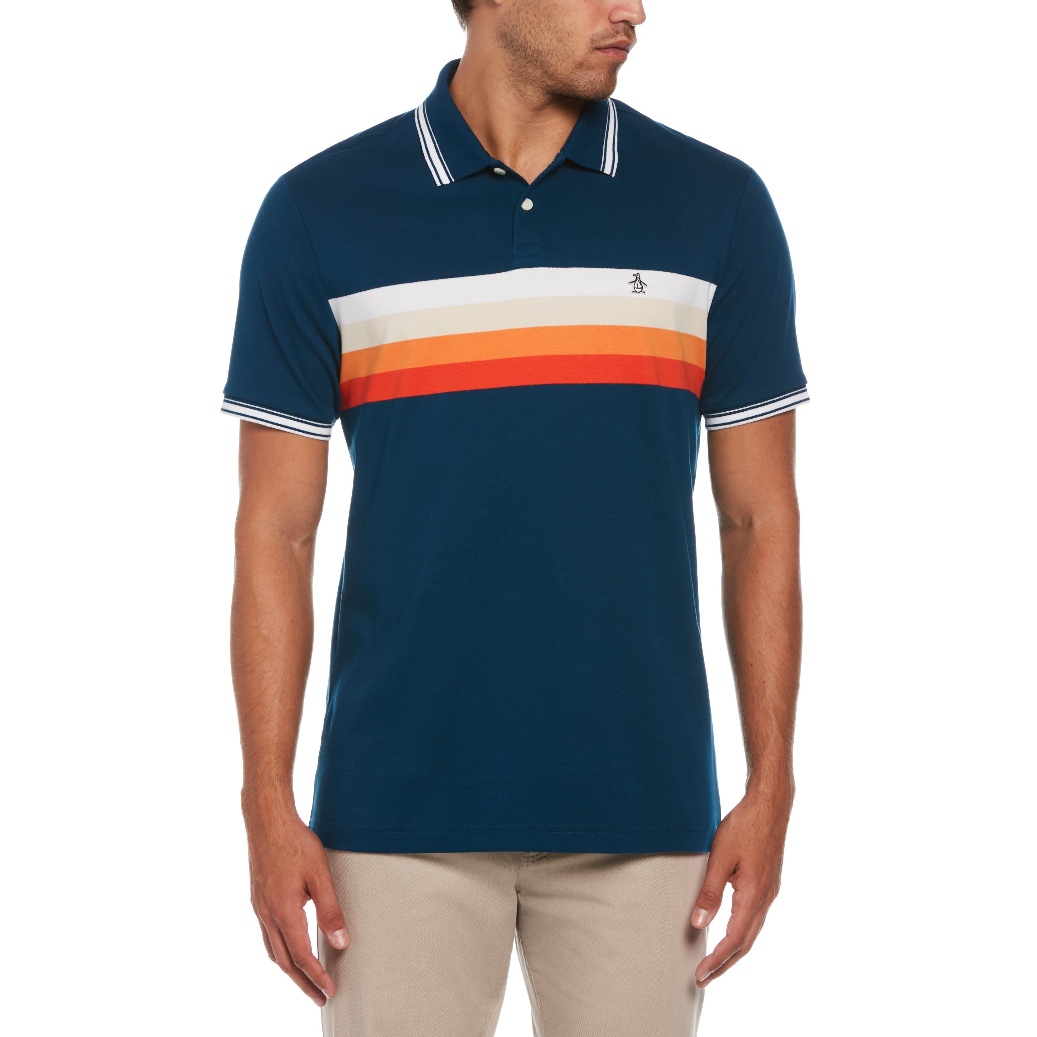 Chest Stripe Polo sold by Original Penguin product image thumbnail 2