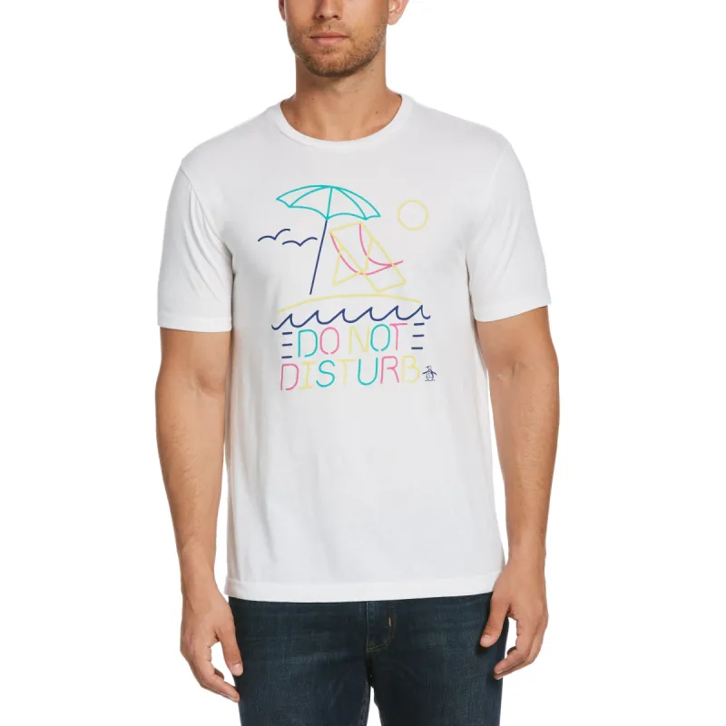Do Not Disturb Tee sold by Original Penguin