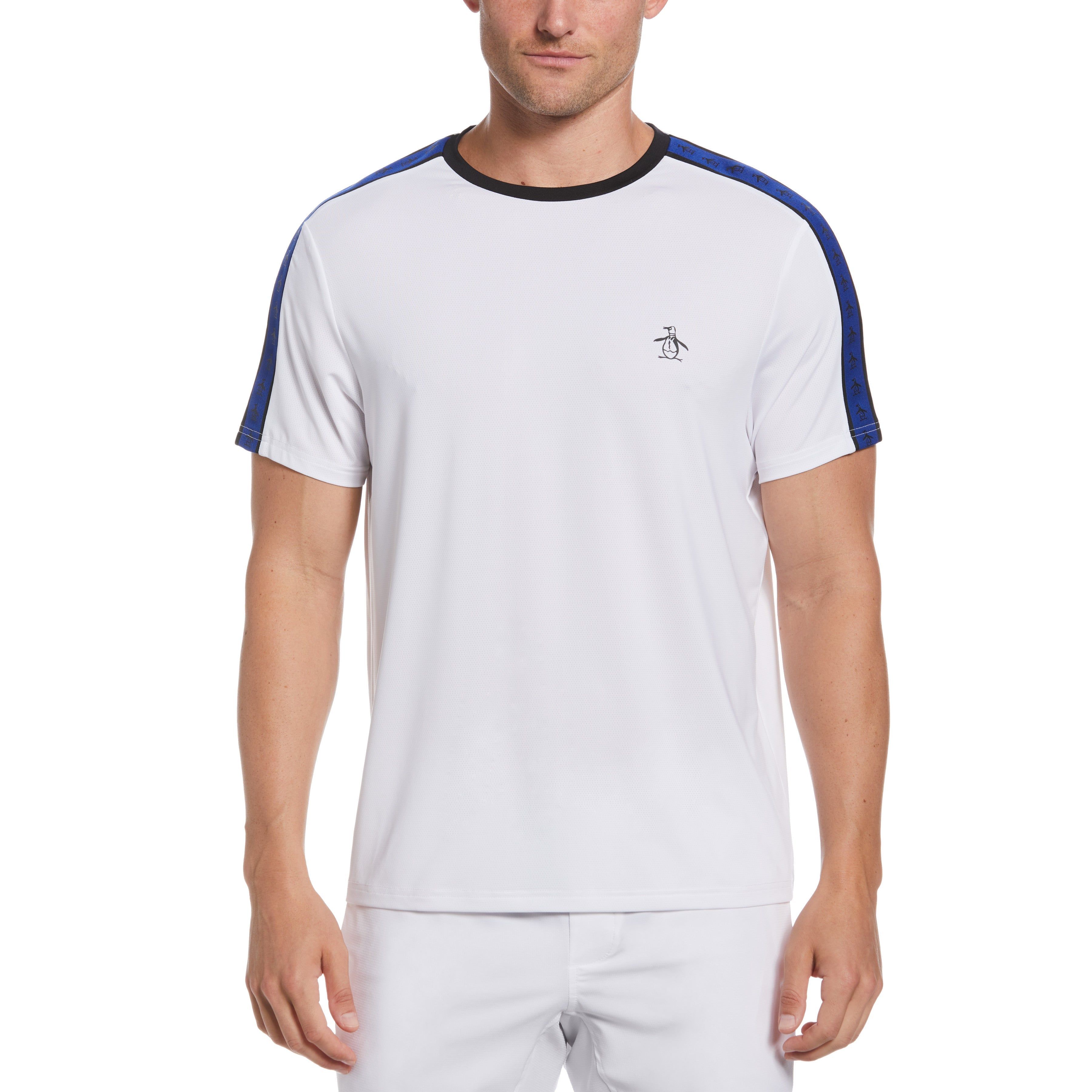 Shoulder Print Tennis Tee sold by Original Penguin