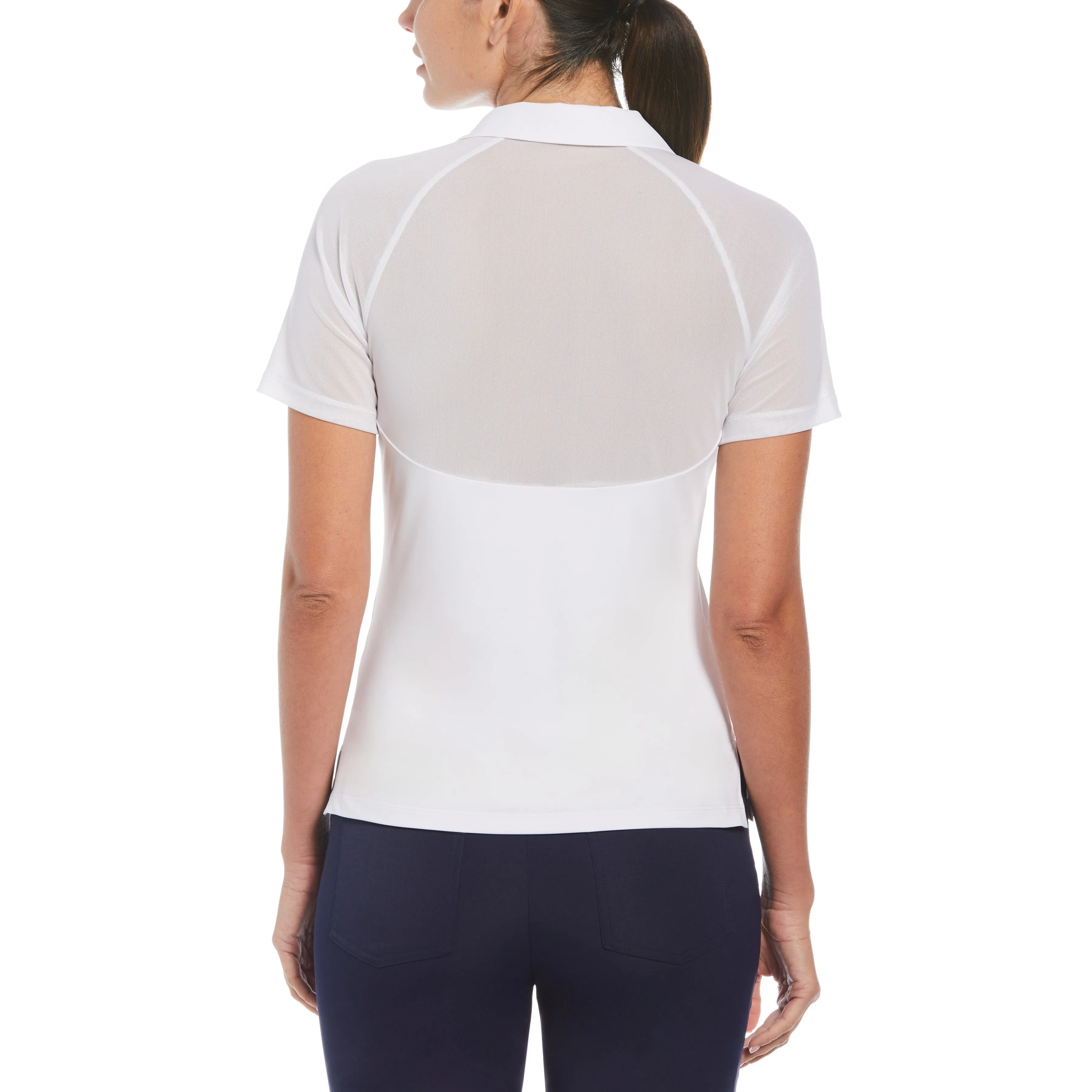 V-Neck Short Sleeve Golf Polo Shirt with Contrast Piping sold by Original Penguin product image thumbnail 2