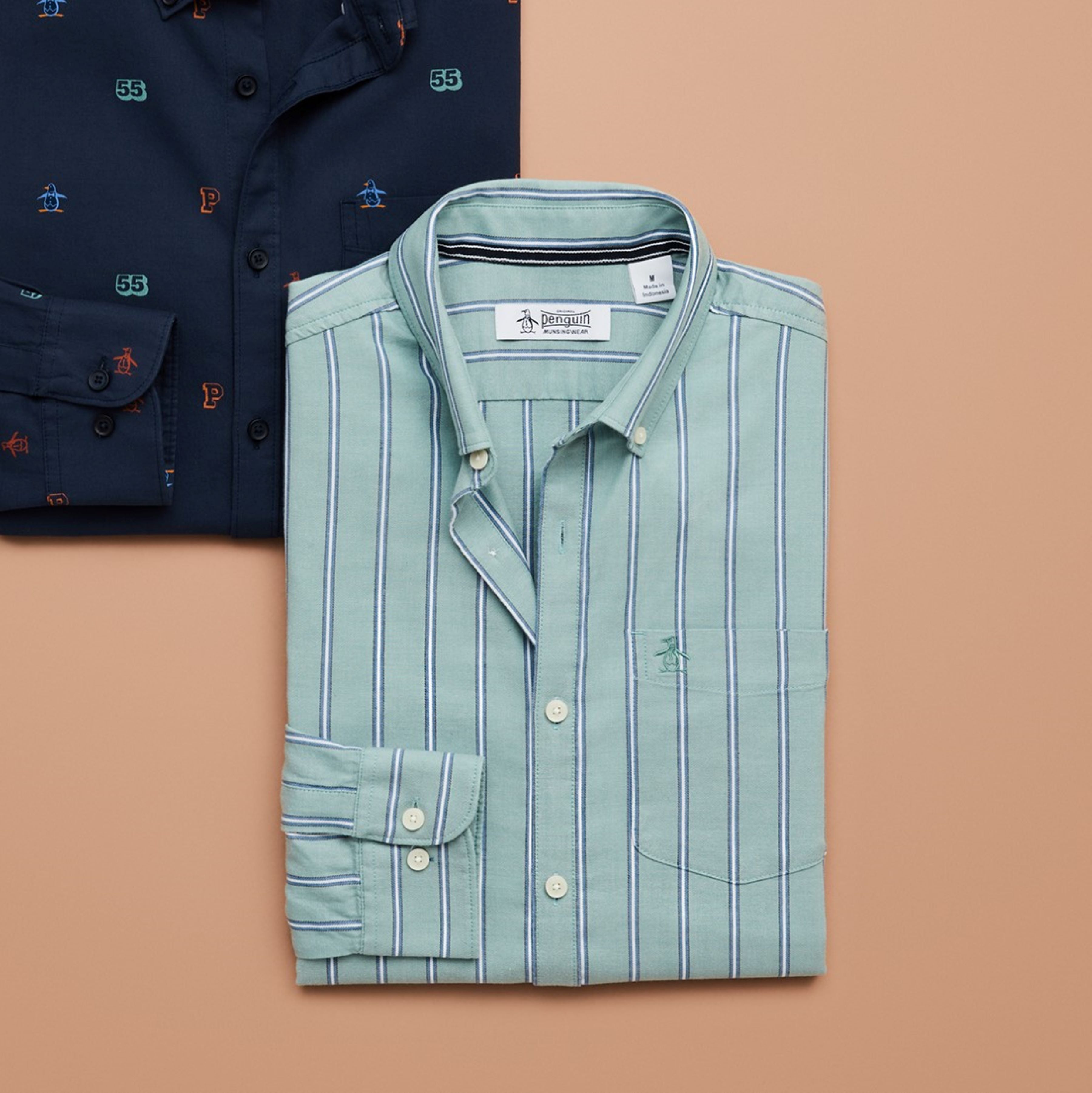 Vertical Stripe Printed Shirt sold by Original Penguin product image thumbnail 2