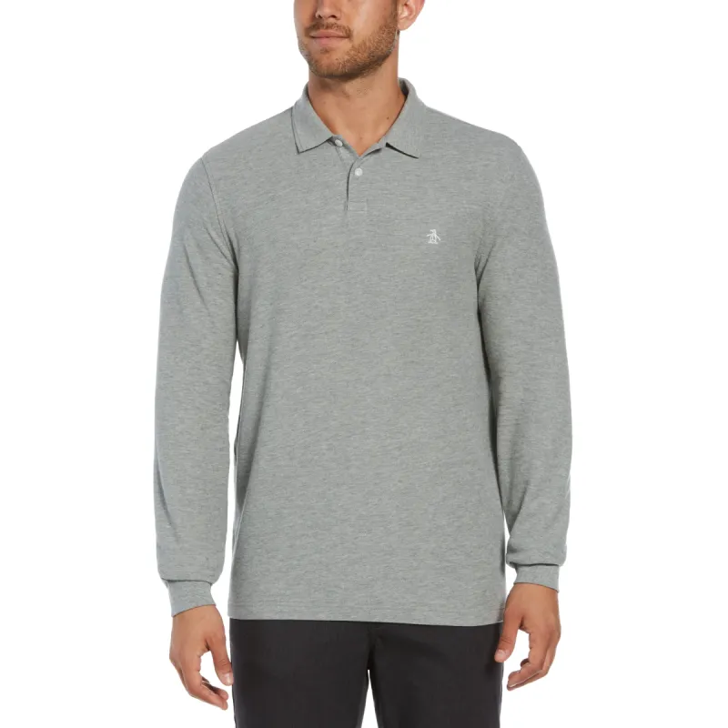Long Sleeve Pique Polo sold by Original Penguin