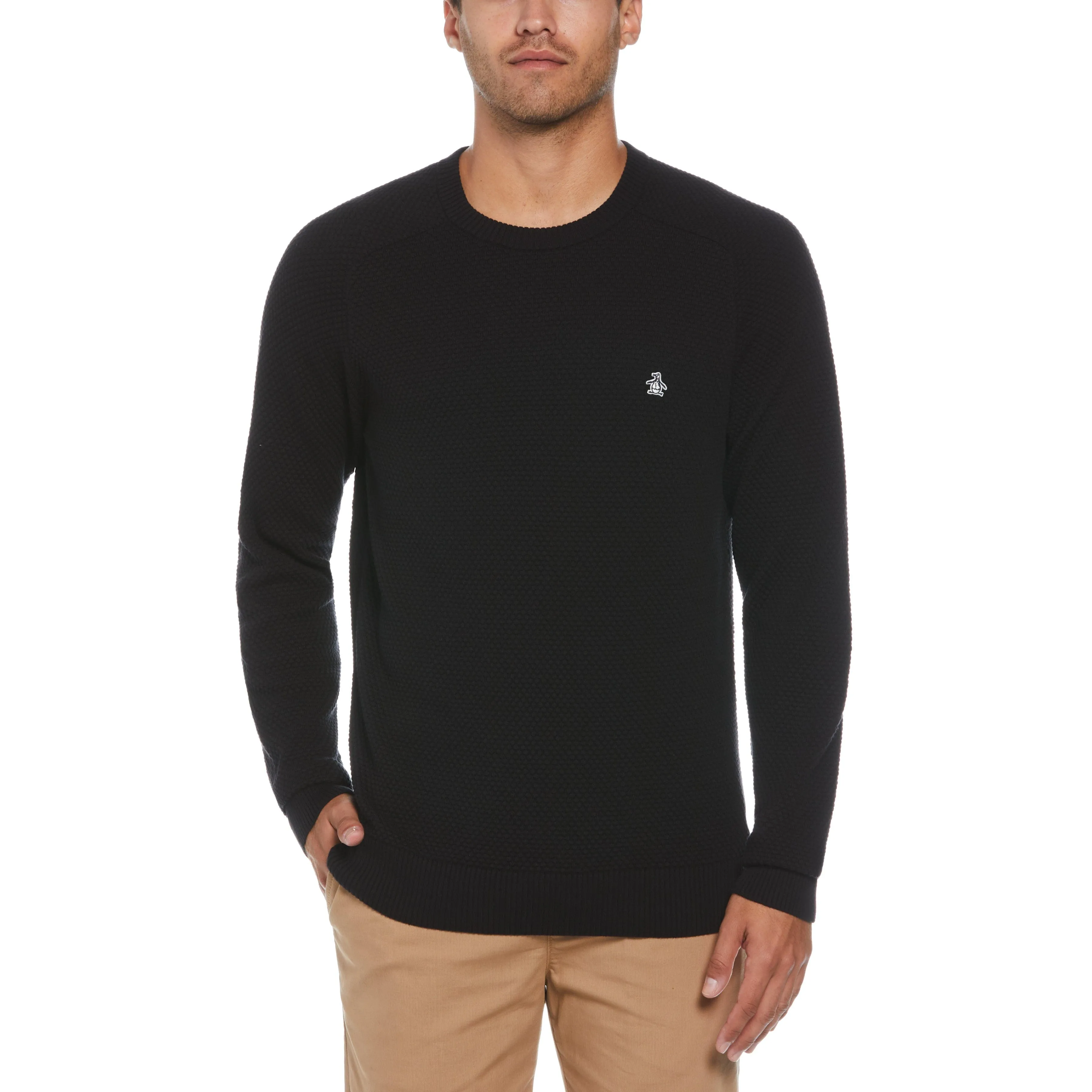 Bubble Stitch Sweater sold by Original Penguin