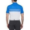 Penguin Stripe Block Print Golf Polo sold by Original Penguin